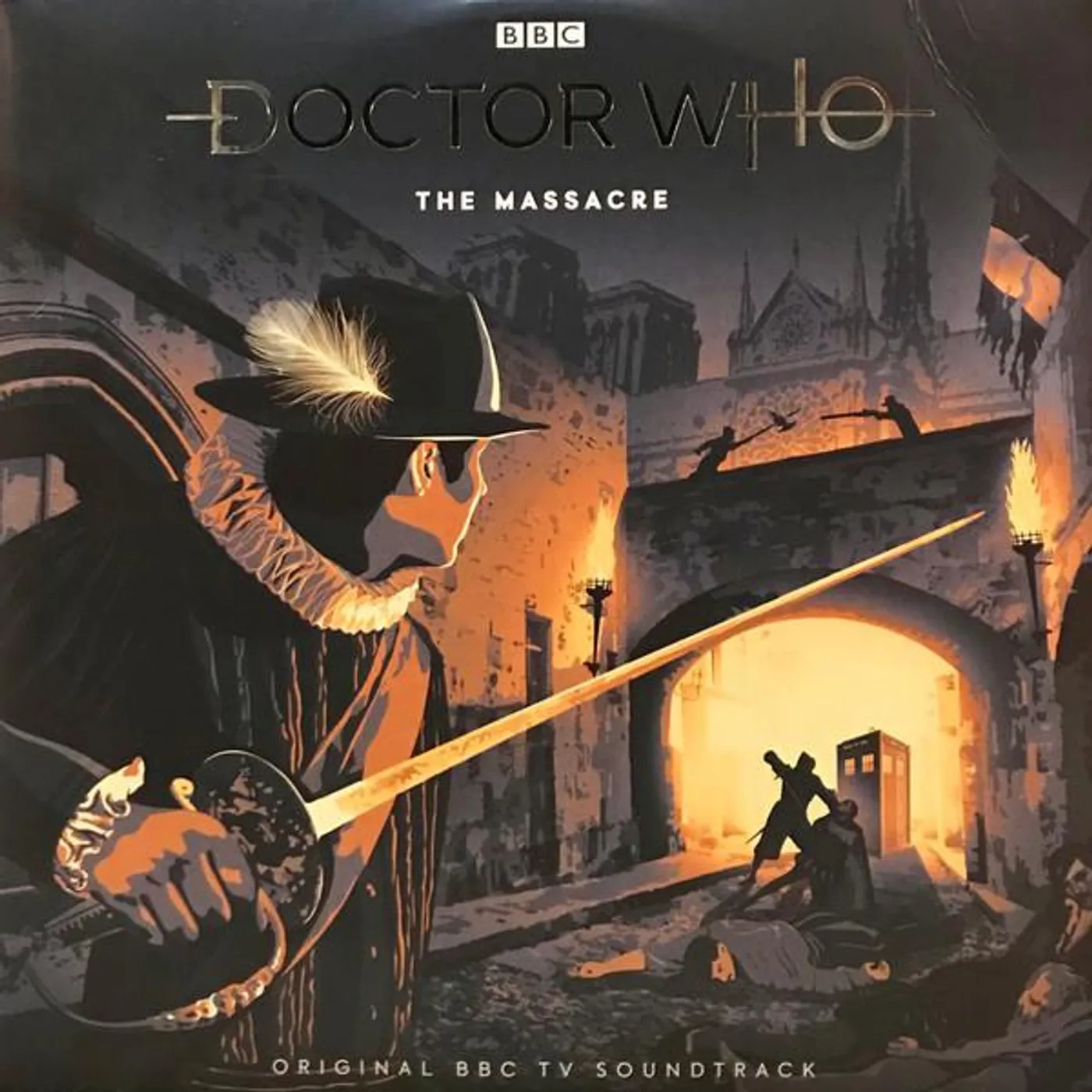 Doctor Who Massacre (Limited/180G/2LP/Parisian Blaze Orange) Vinyl Record