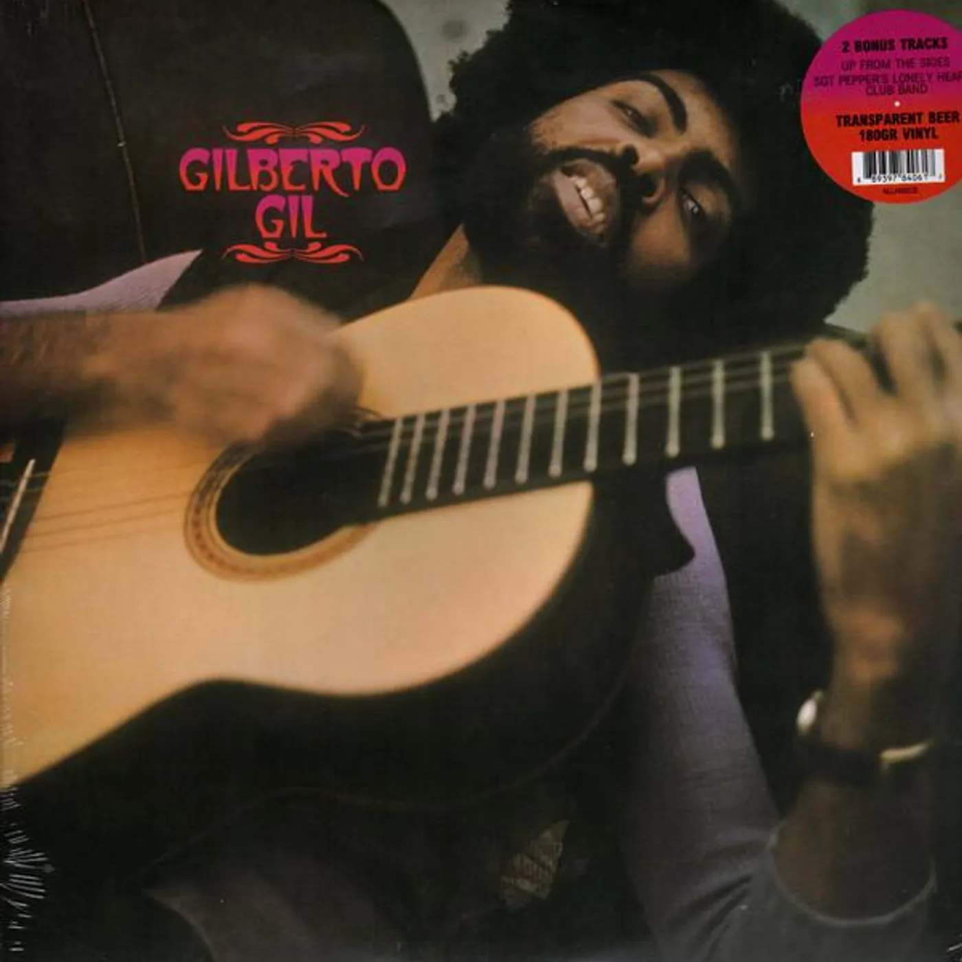 GILBERTO GIL- TRANSPARENT GOLD VINYL Vinyl Record