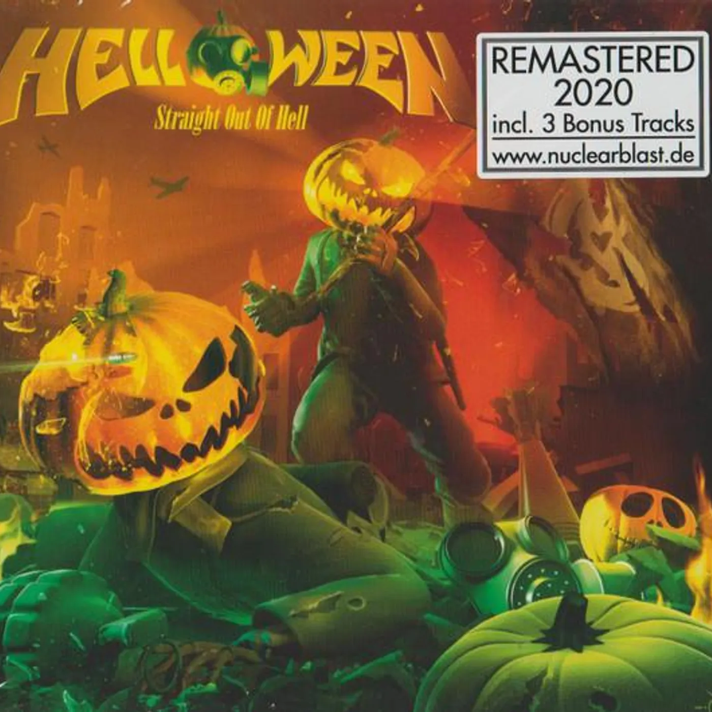 Helloween STRAIGHT OUT OF HELL CD