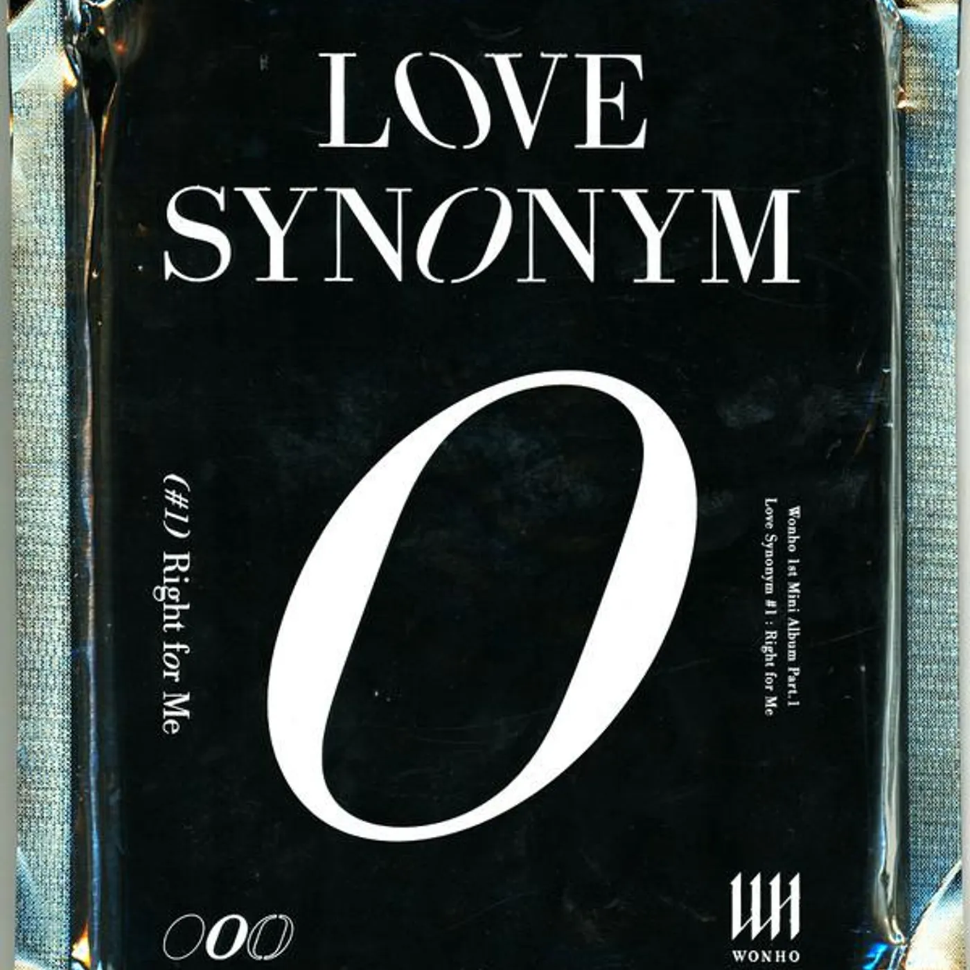 WONHO LOVE SYNONYM #1. RIGHT FOR ME (1ST MINI ALBUM) CD