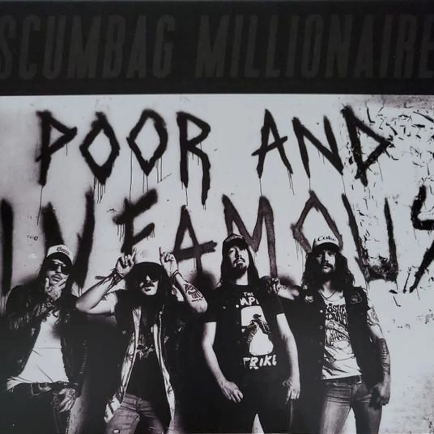 Scumbag Millionaire POOR & INFAMOUS CD