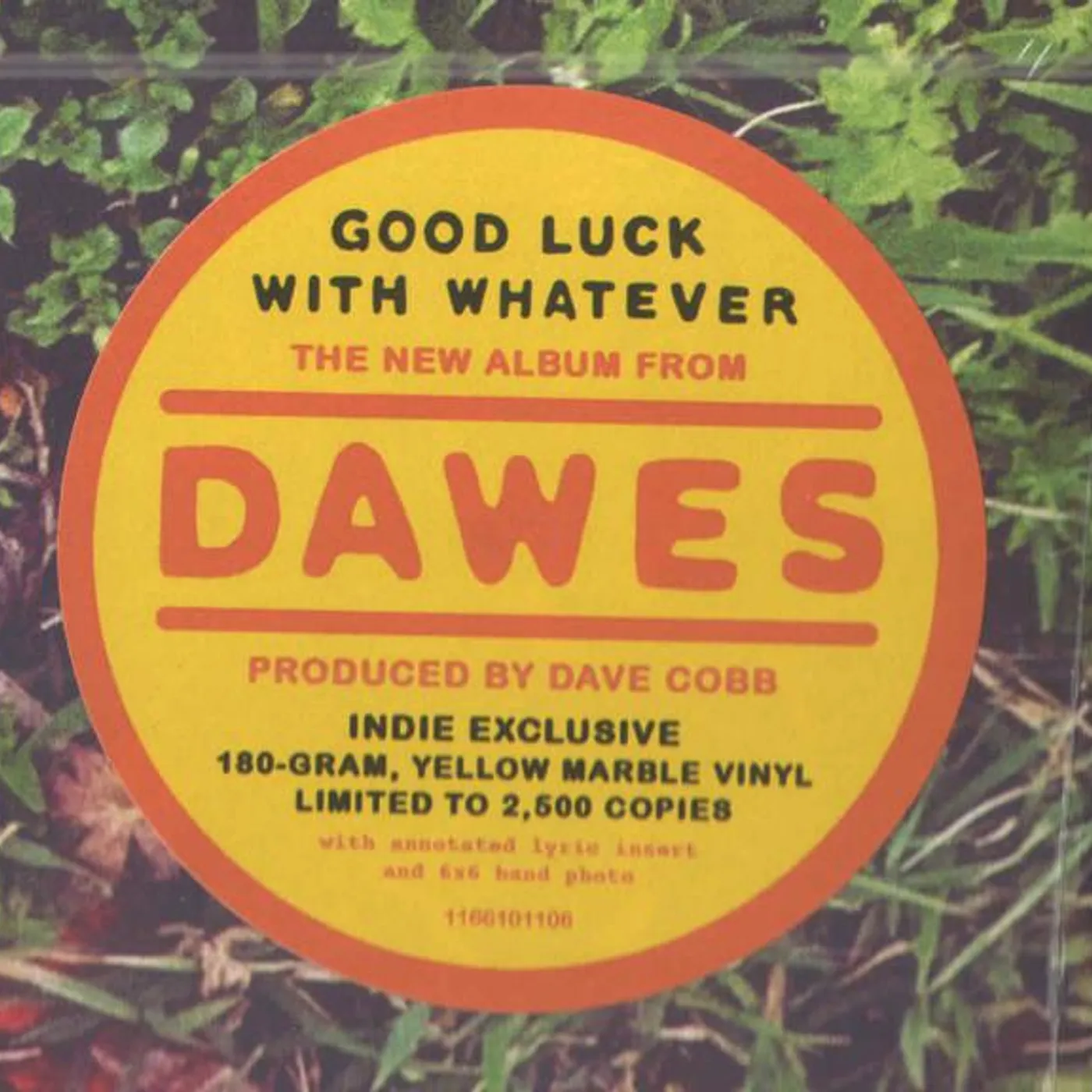 Dawes GOOD LUCK WITH WHATEVER (YELLOW MARBLE VINYL/180G) (I) Vinyl Record