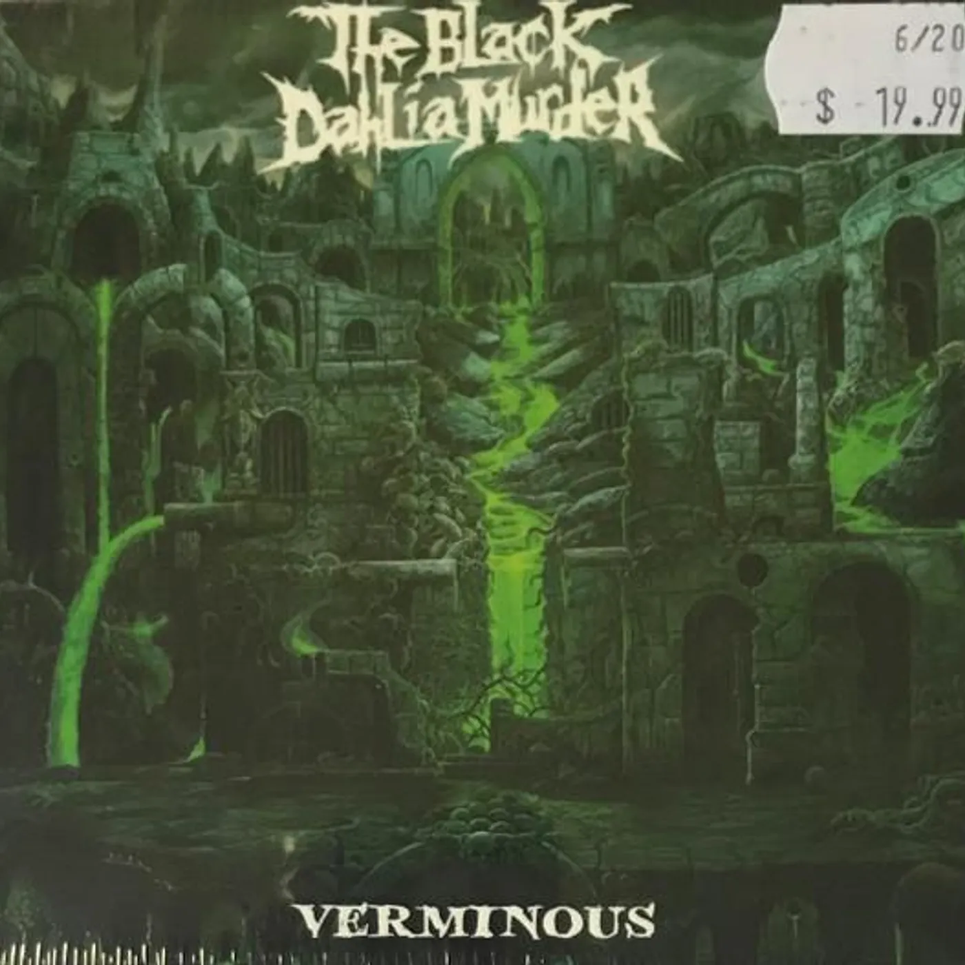 The Black Dahlia Murder VERMINOUS (GLOW-IN-THE-DARK DIGIPAK) CD