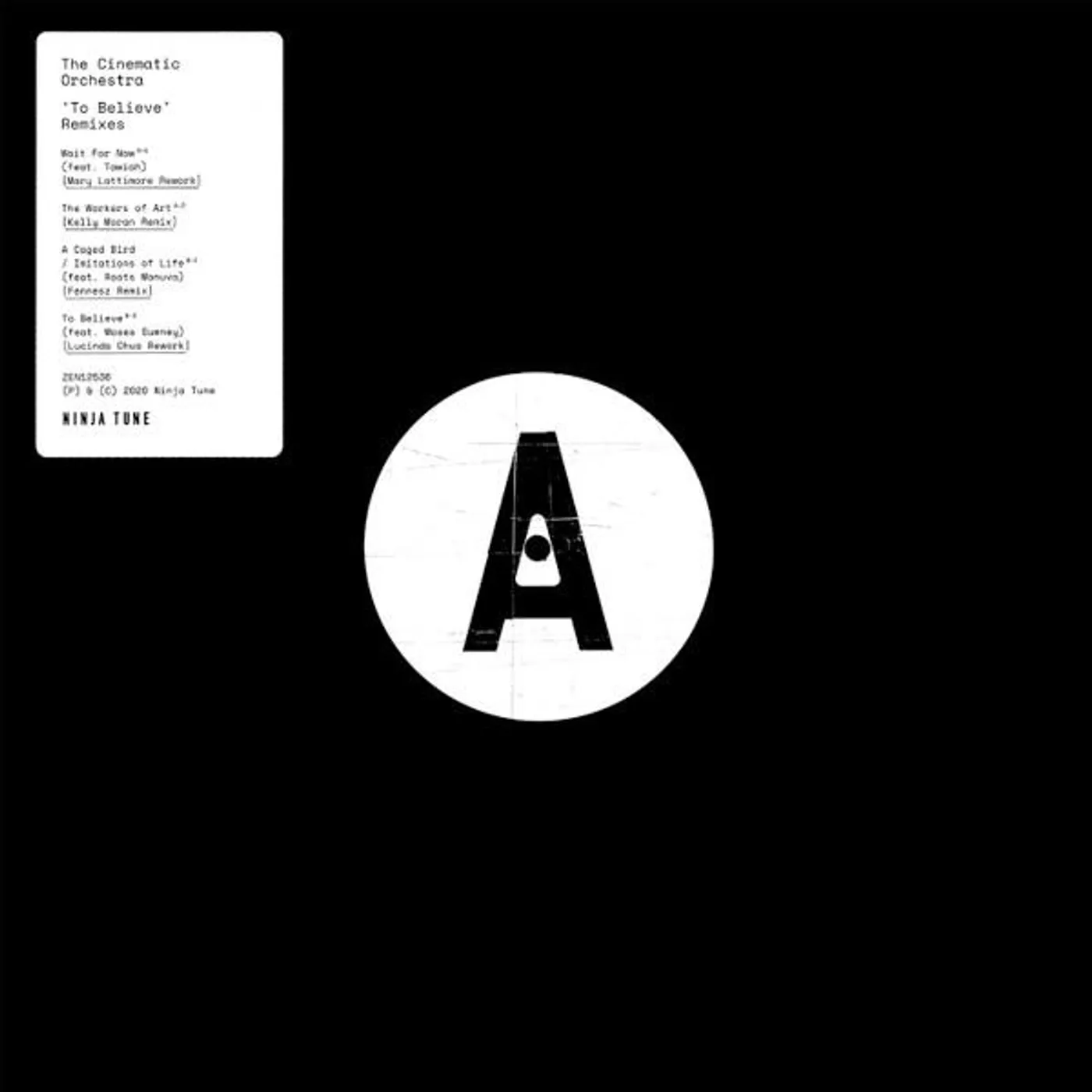 The Cinematic Orchestra TO BELIEVE: MARY LATTIMORE / KELLY MORAN / FENNESZ Vinyl Record