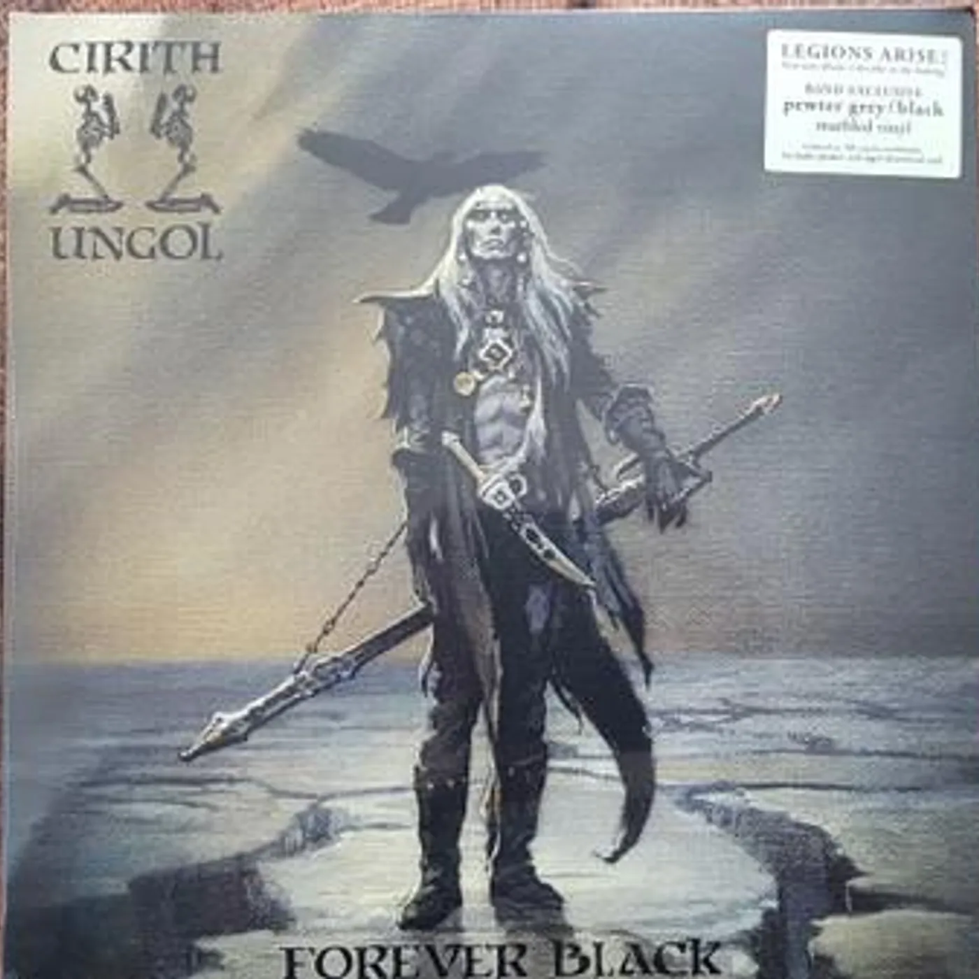 Cirith Ungol FOREVER BLACK Vinyl Record