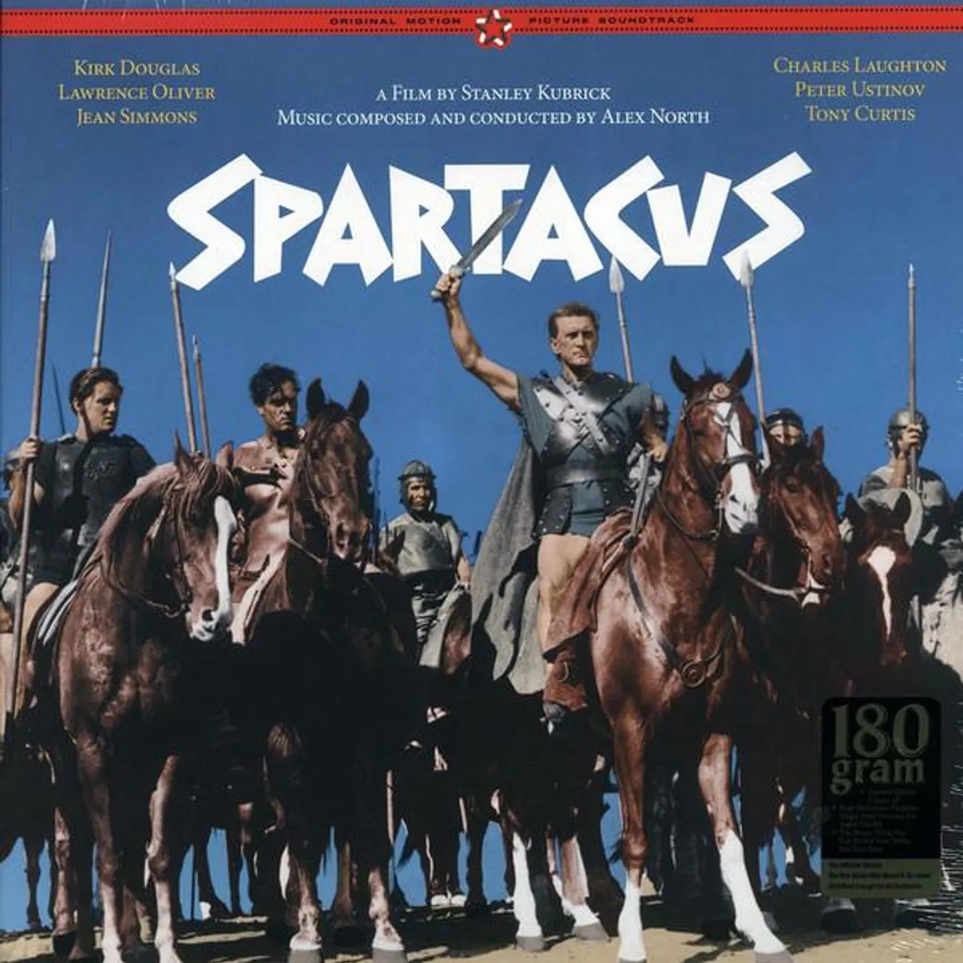 Alex North SPARTACUS Original Soundtrack (180G/DMM/GATEFOLD EDITION) Vinyl Record