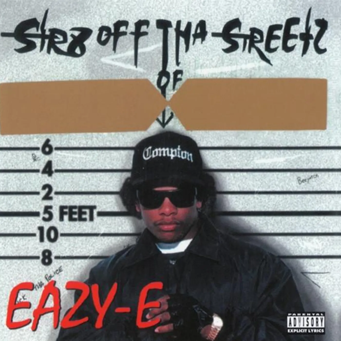 Eazy-E STR8 OFF THA STREETZ OF MUTHAPHUKKIN COMPTON CD