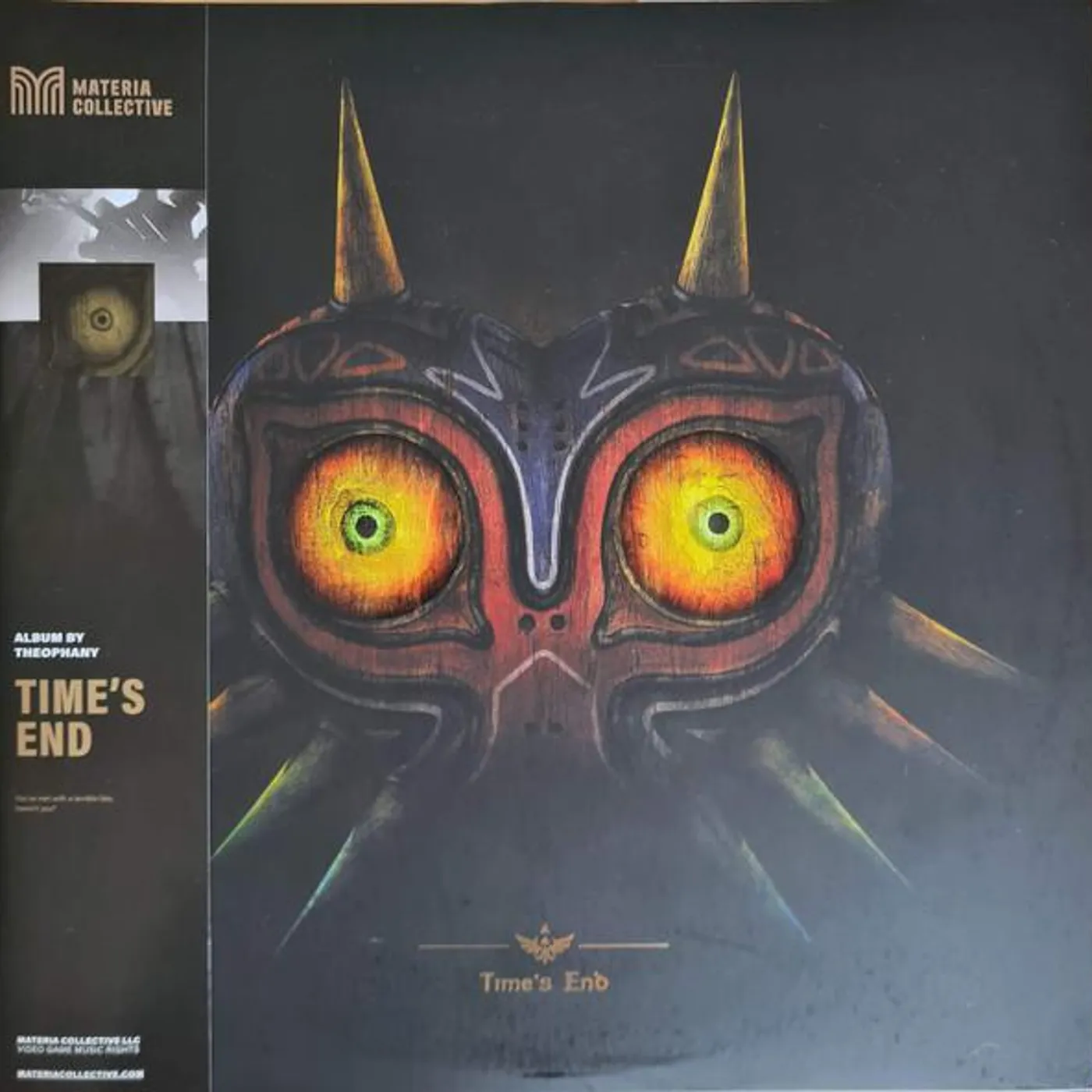 Theophany TIME'S END I: MAJORA'S MASK REMIXED (2LP/GOLD VINYL) Vinyl Record