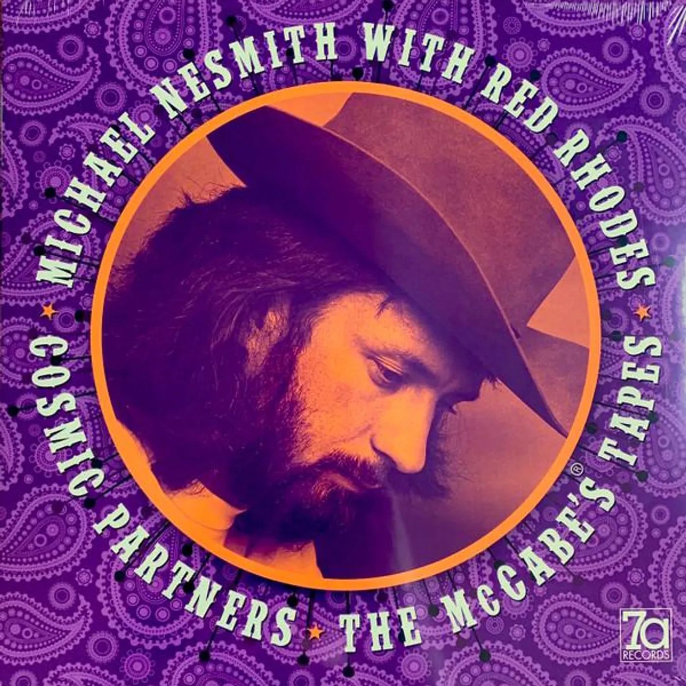 Michael Nesmith COSMIC PARTNERS - THE MCCABE'S TAPES (180G/ELECTRIC BLUE VINYL) Vinyl Record