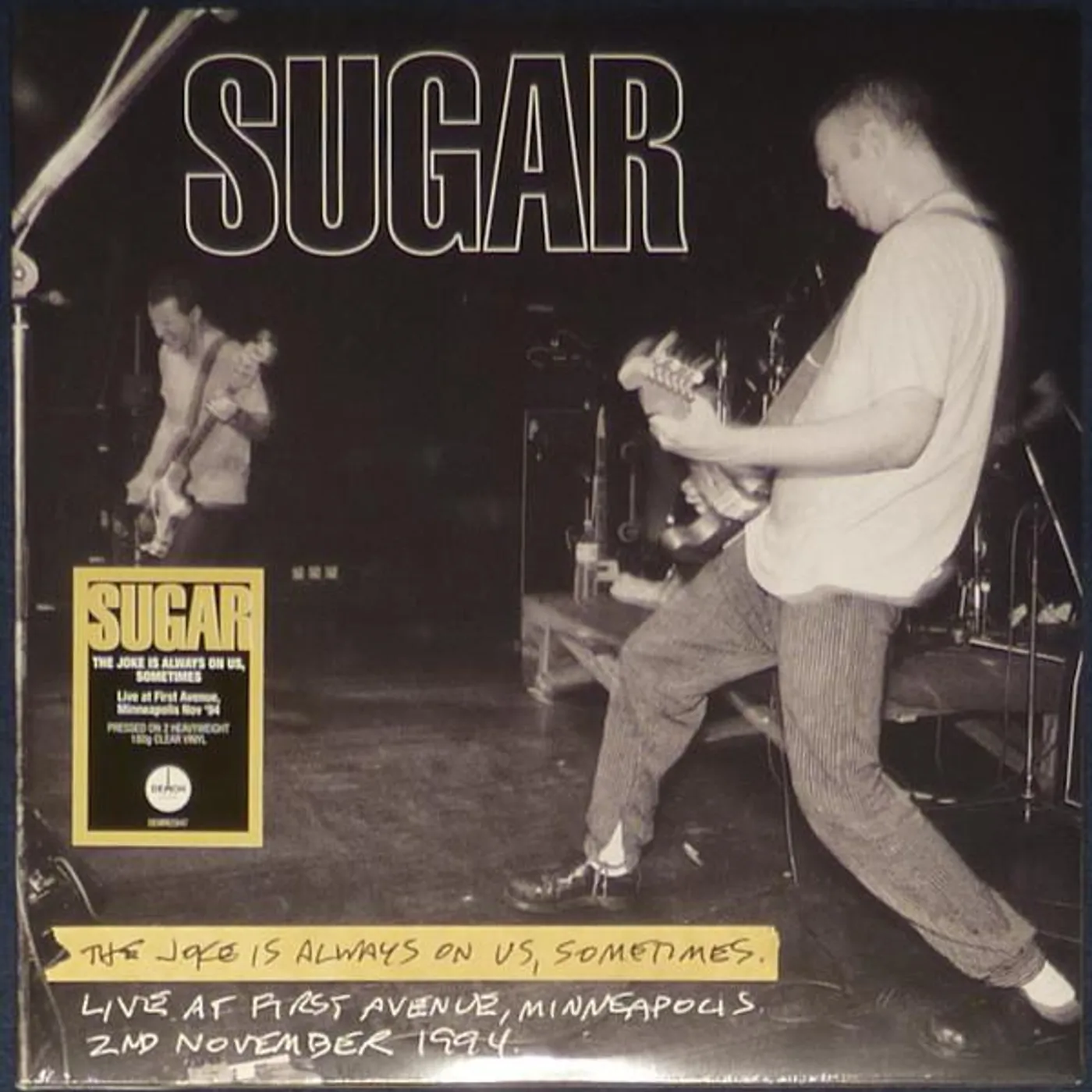 Sugar Joke Is Always On Us (Heavyweight Clear) Vinyl Record