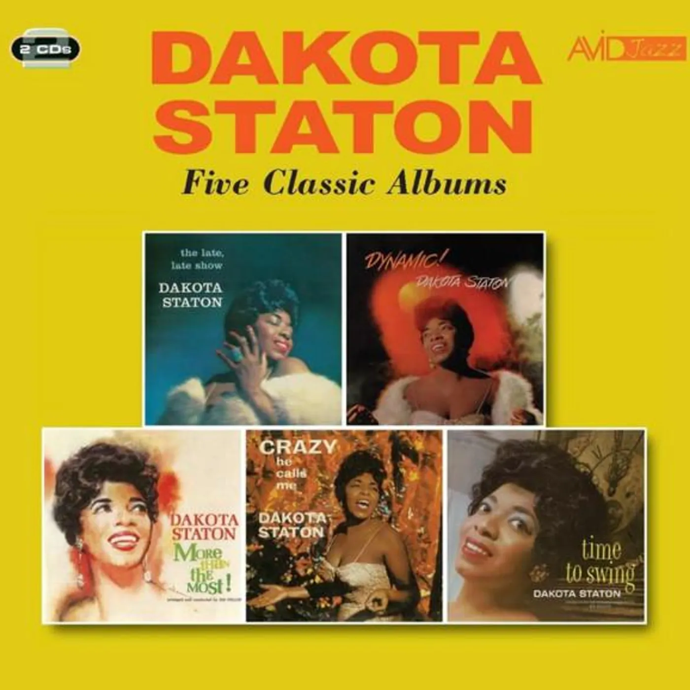 Dakota Staton LATE LATE SHOW / DYNAMIC / MORE THAN MOST / CRAZY HE CALLS ME / TIME TO SWING CD