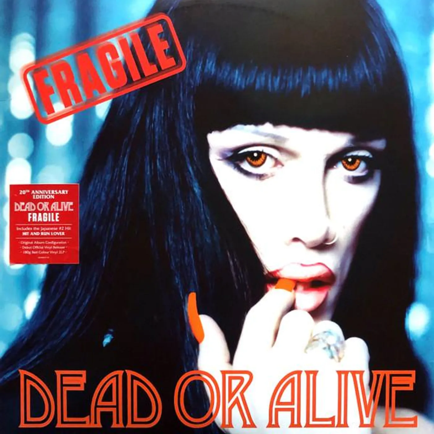 Dead Or Alive FRAGILE (20TH ANNIVERSARY EDITION/180G/RED VINYL) Vinyl Record