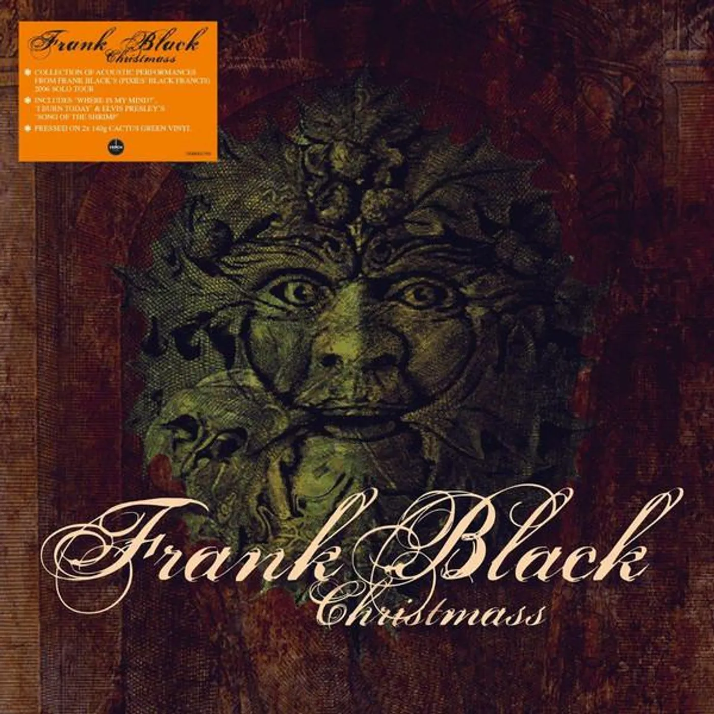 Frank Black CHRISTMASS (140G/CACTUS GREEN VINYL) Vinyl Record