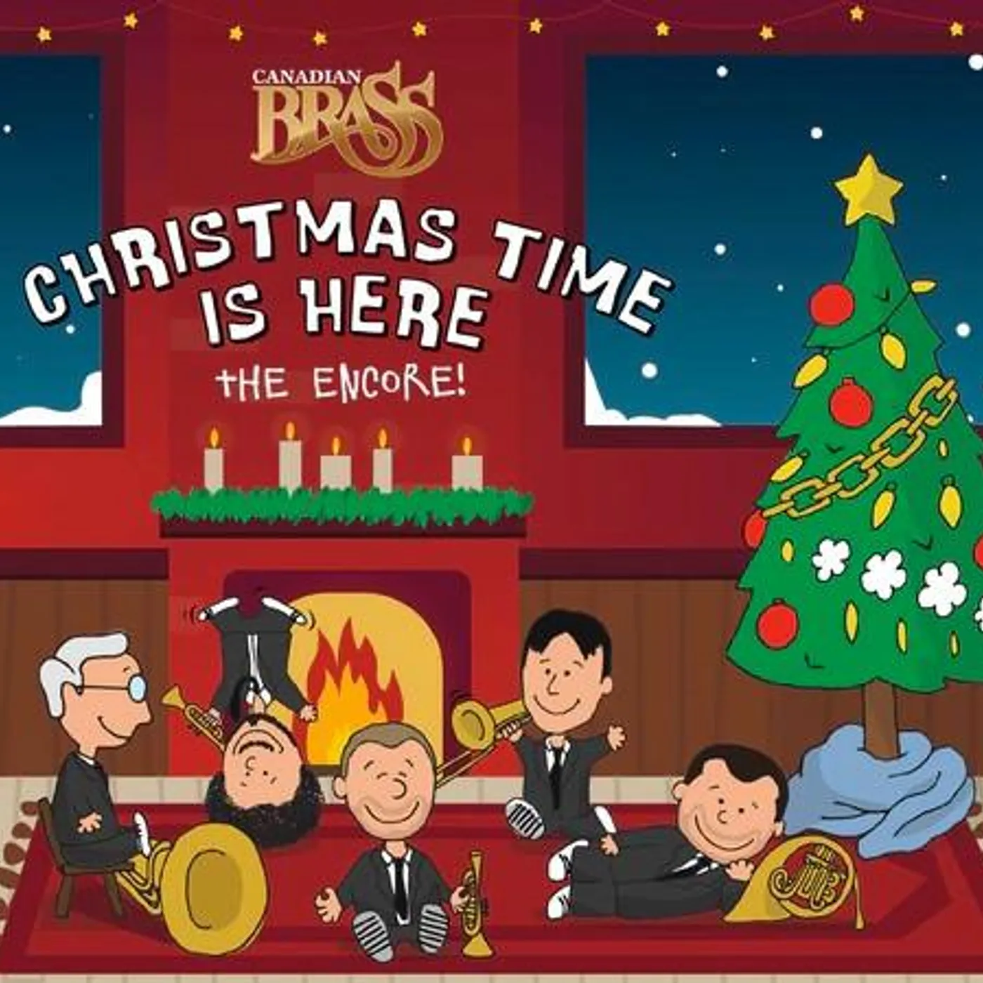 Canadian Brass CHRISTMAS TIME IS HERE: THE ENCORE CD