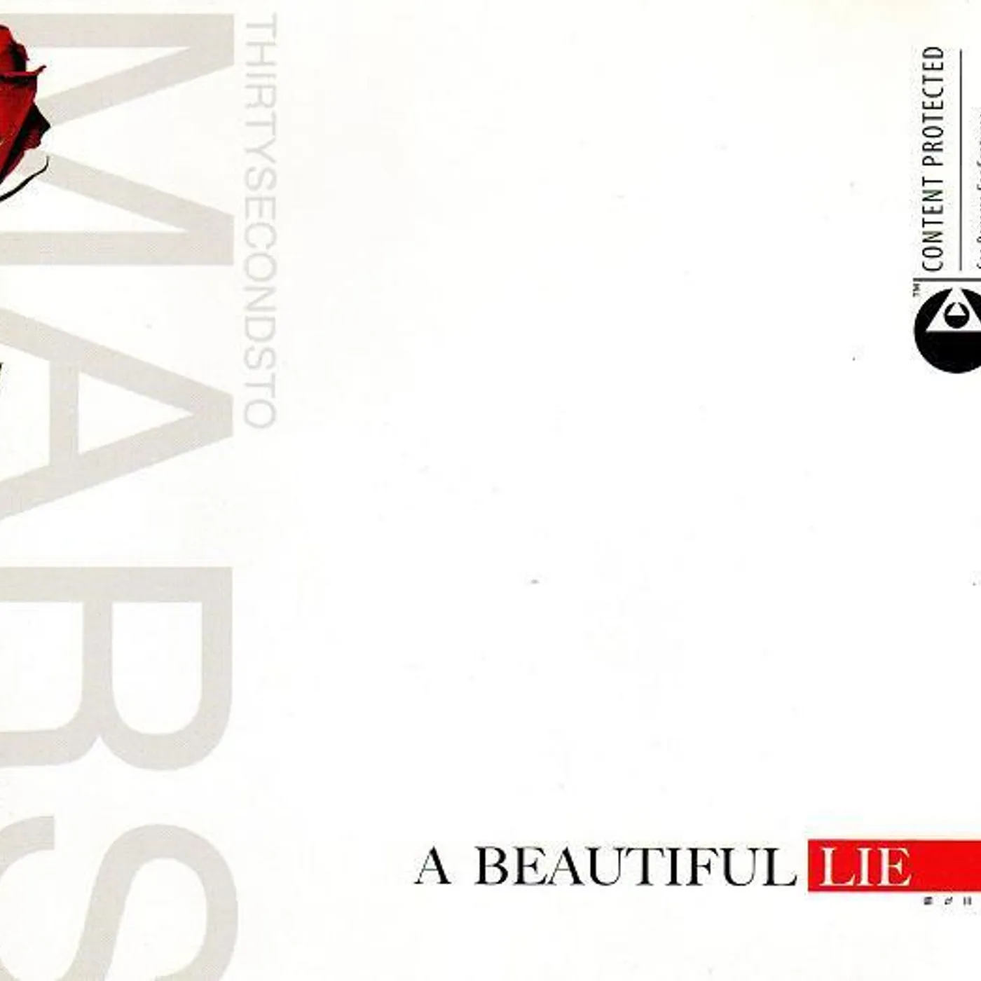 Thirty Seconds To Mars BEAUTIFUL LIE CD