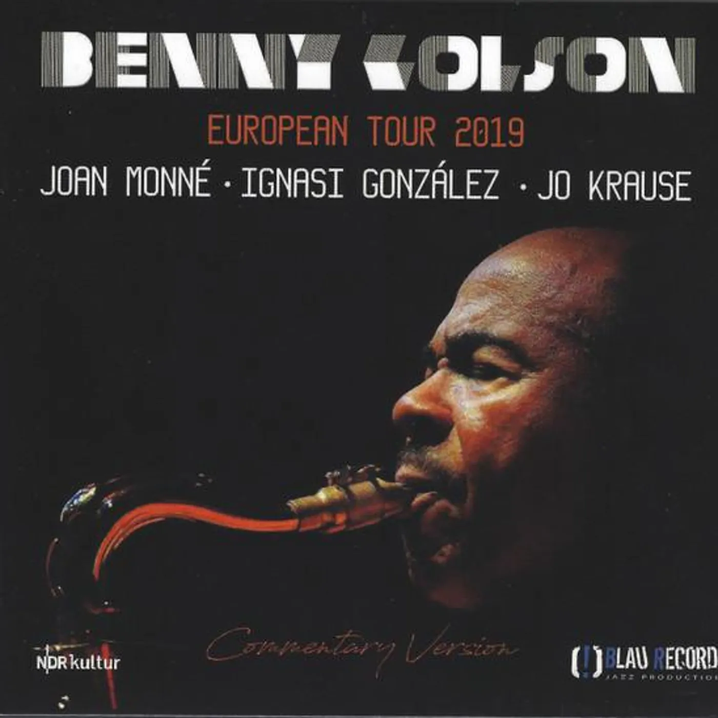 Benny Golson EUROPEAN TOUR 2019 CD