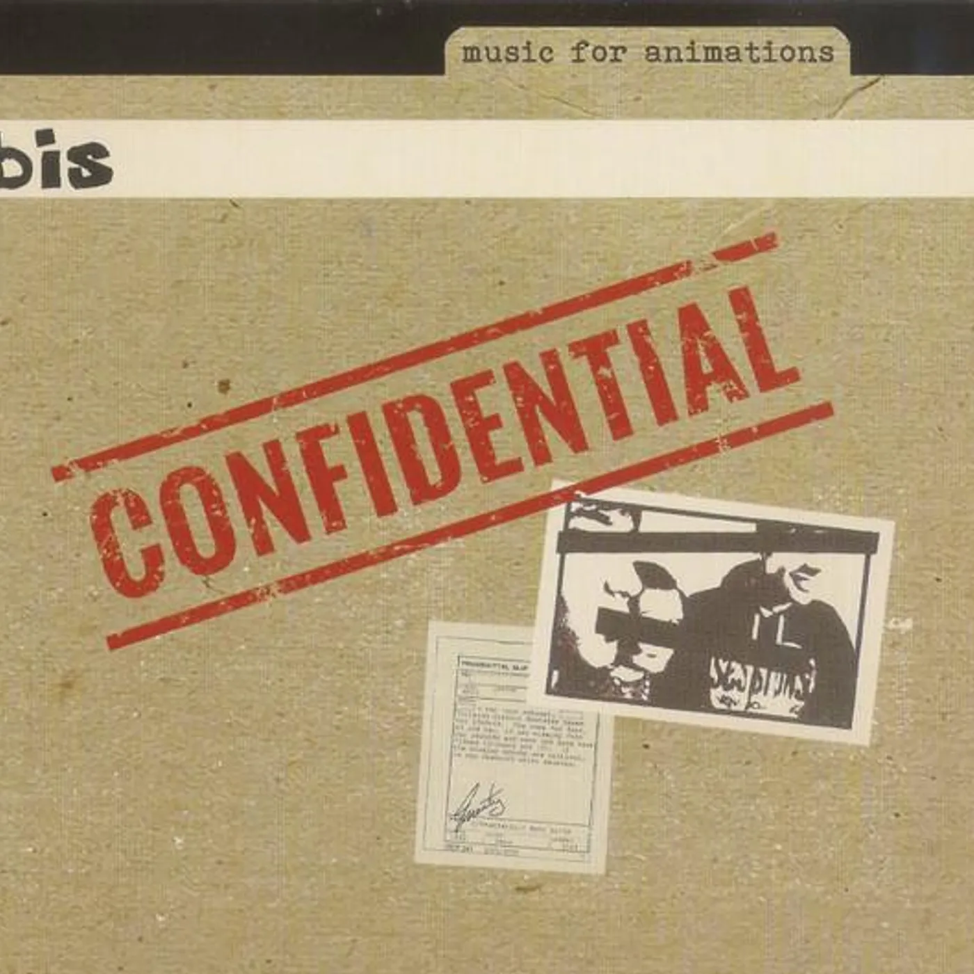 bis MUSIC FOR ANIMATIONS CD