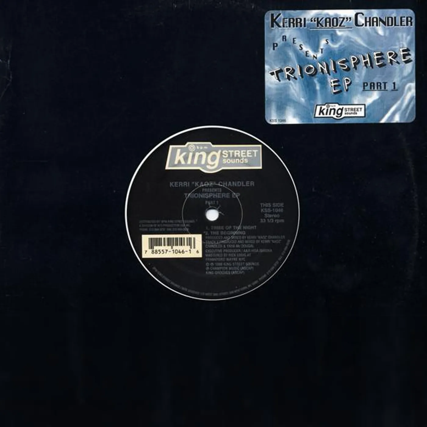 Kerri Chandler TRIONISPHERE EP PART 1 Vinyl Record