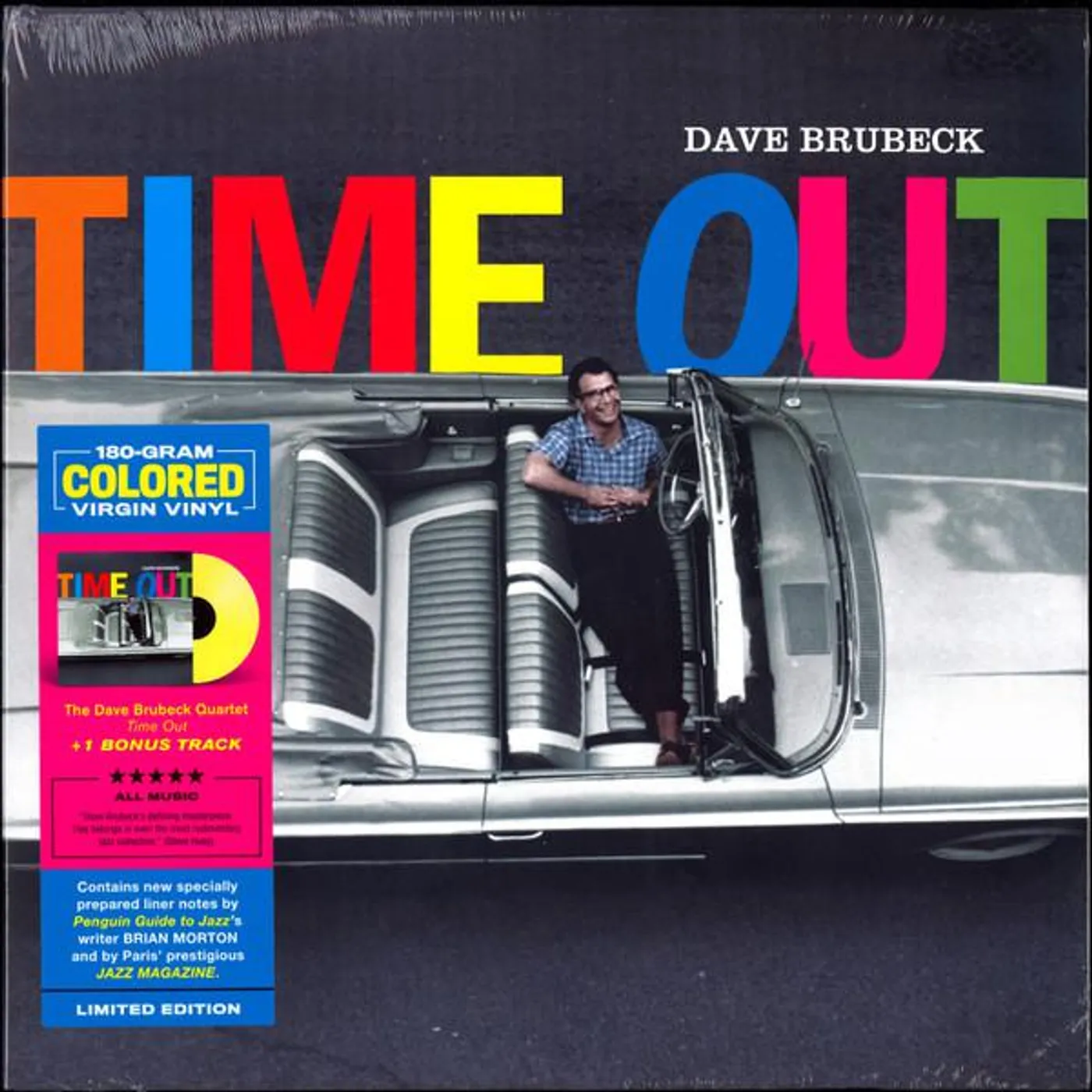 Dave Brubeck TIME OUT (180G/TRANSPARENT YELLOW VIRGIN VINYL) Vinyl Record