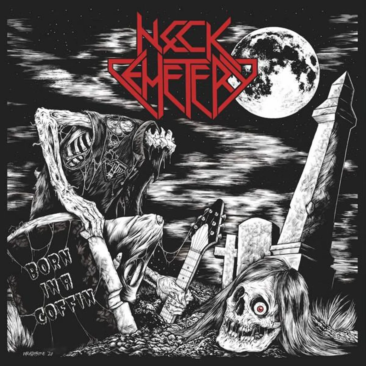 NECK CEMETERY BORN IN A COFFIN CD