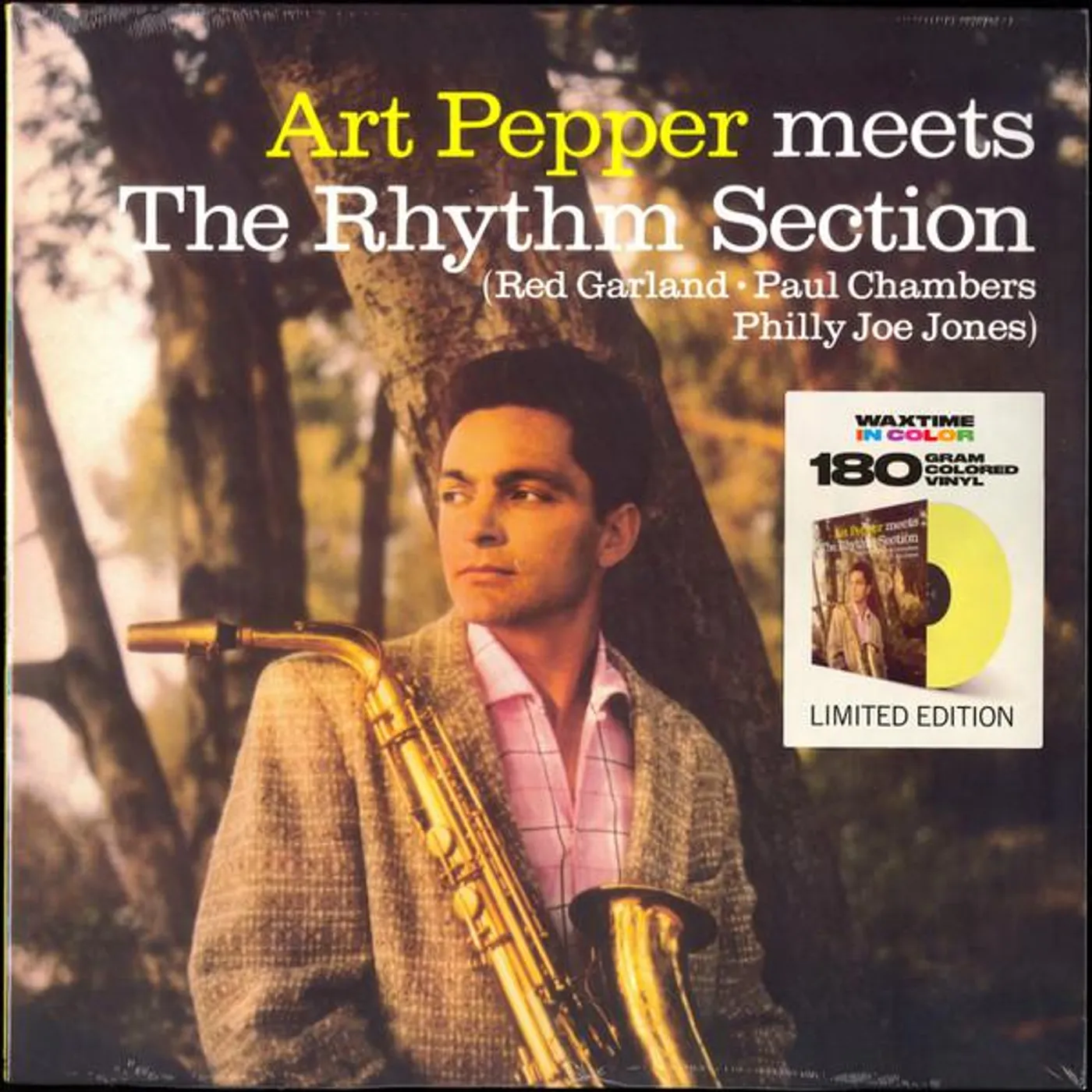 Art Pepper MEETS THE RHYTHM SECTION (LIMITED EDITION COLOURED VINYL) Vinyl Record
