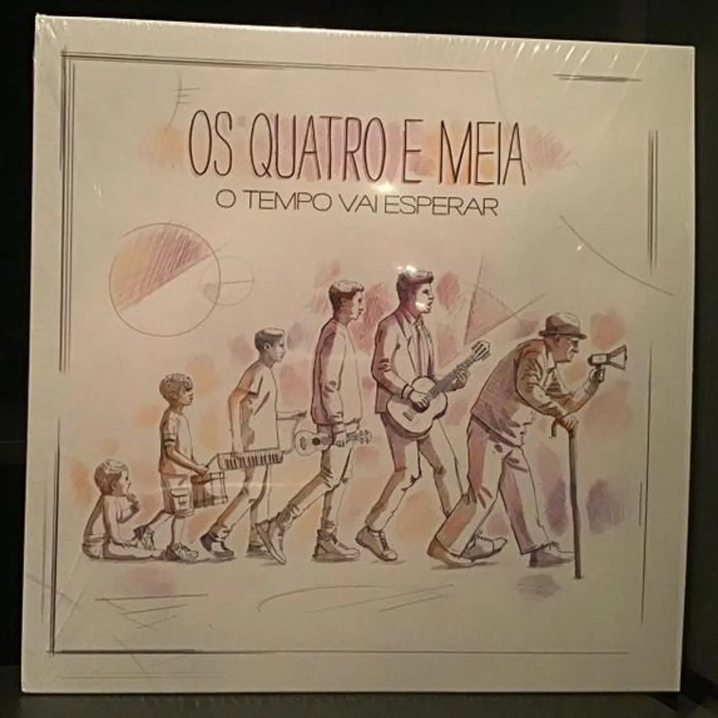 Os Quatro e Meia O TEMPO VAI ESPERAR Vinyl Record
