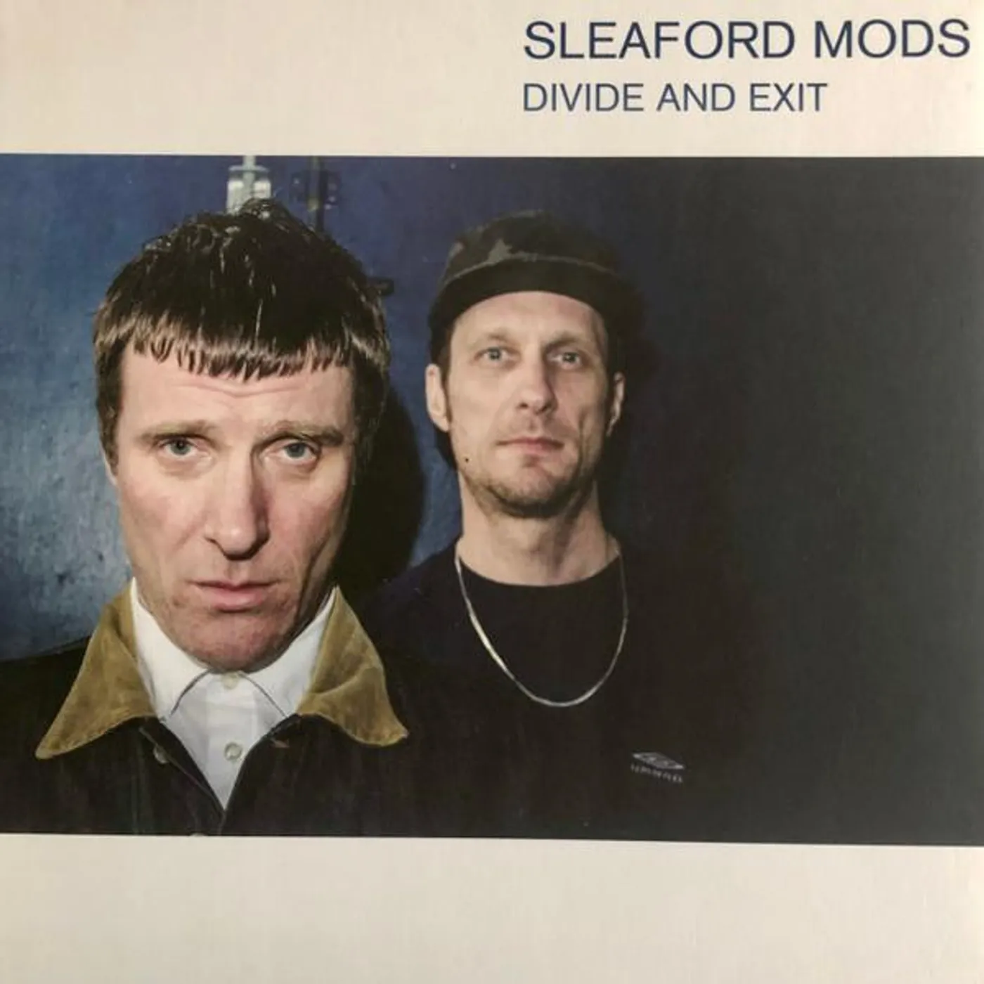 Sleaford Mods DIVIDE & EXIT (TRANSPARENT BLUE VINYL) Vinyl Record