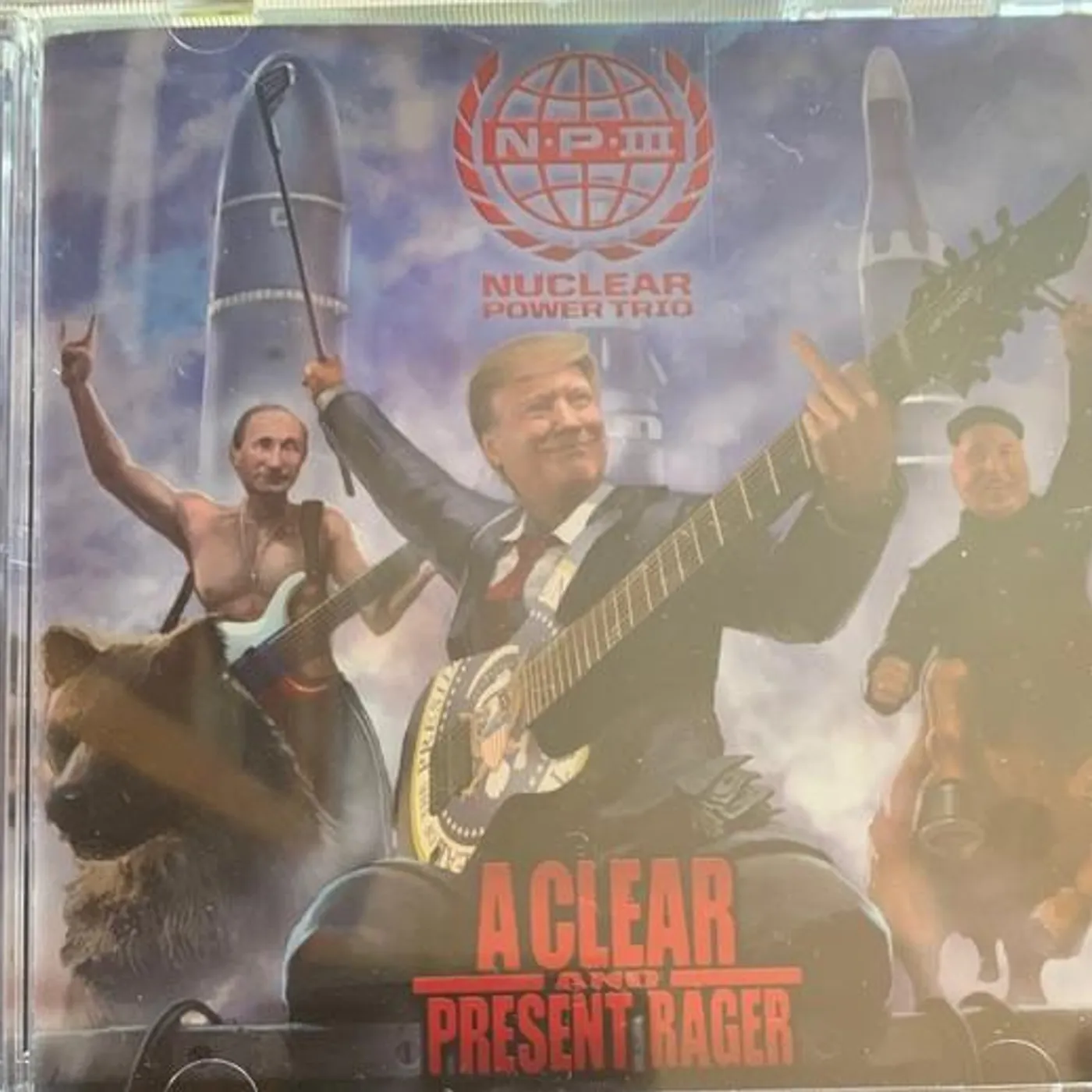 Nuclear Power Trio CLEAR & PRESENT DANGER CD