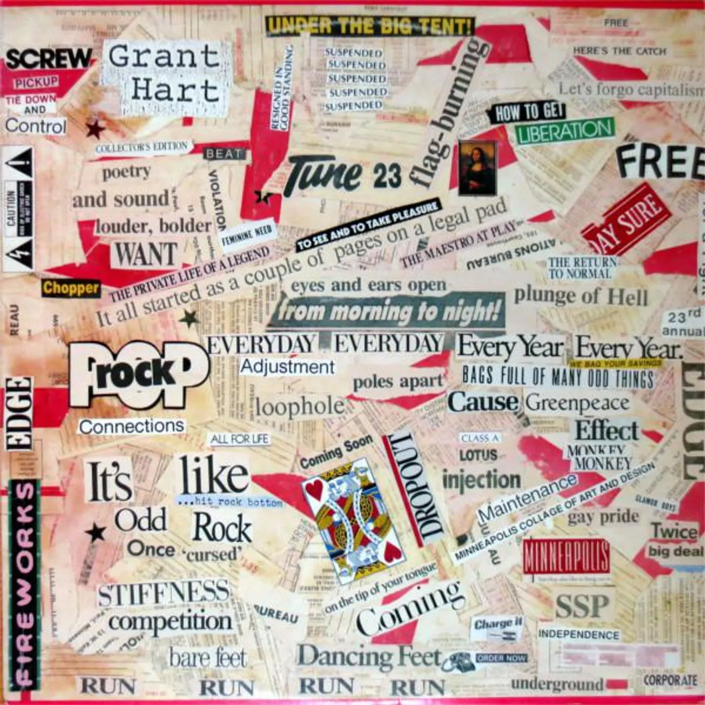 Grant Hart INTOLERANCE Vinyl Record