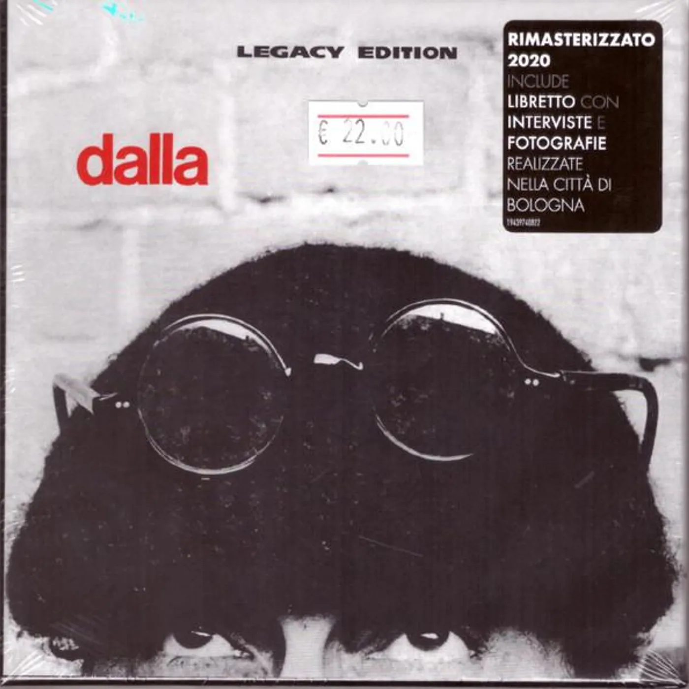 Lucio Dalla DALLA: 40TH LEGACY EDITION CD