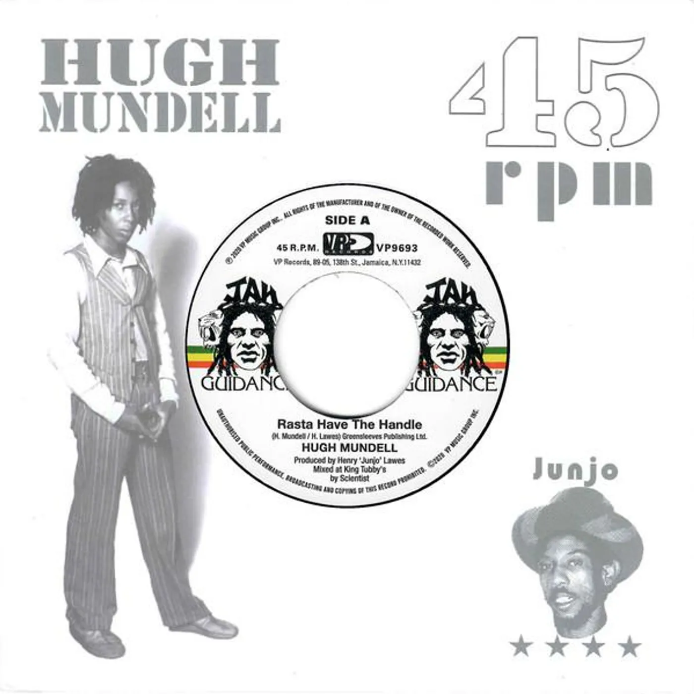 Hugh Mundell RASTA HAVE THE HANDLE Vinyl Record