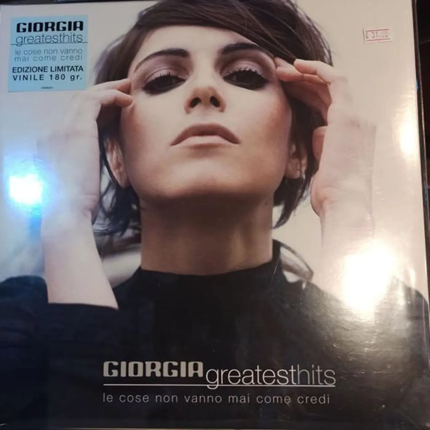 Giorgia GREATEST HITS Vinyl Record