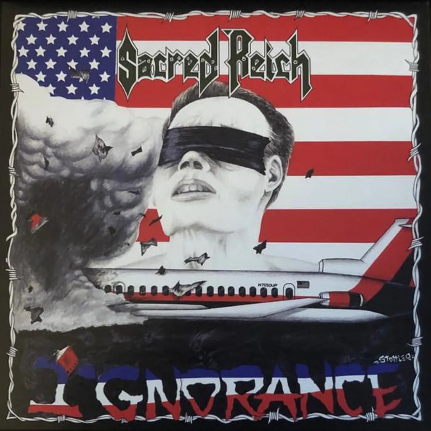 Sacred Reich IGNORANCE (RE-ISSUE) Vinyl Record