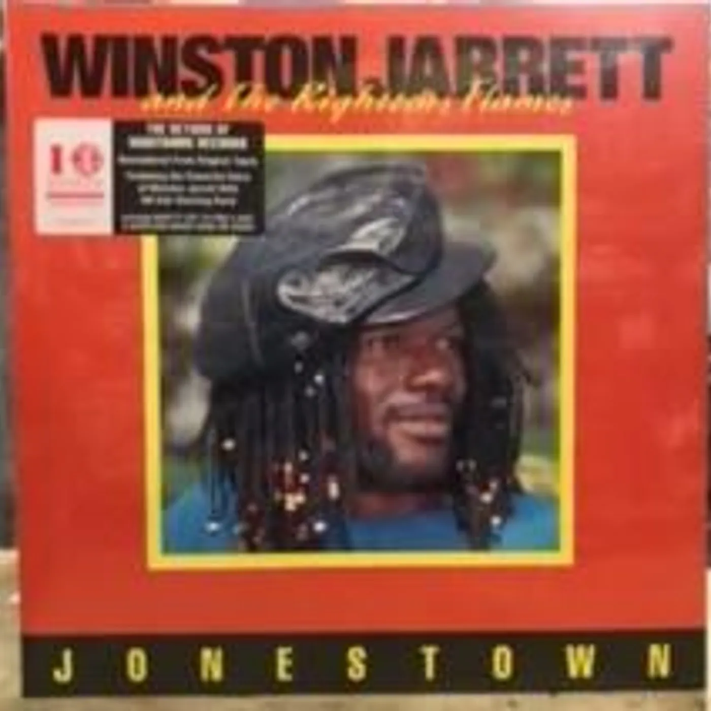 Winston Jarrett & The Righteous Flames JONESTOWN Vinyl Record