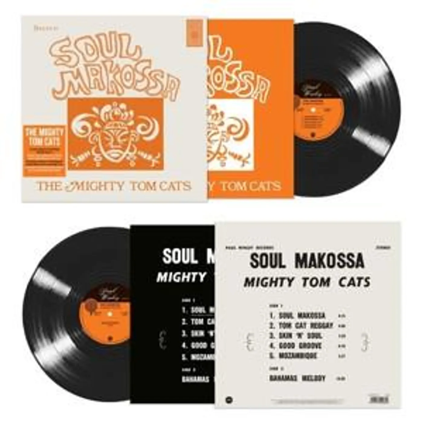 The Mighty Tom Cats SOUL MAKOSSA (140G) Vinyl Record
