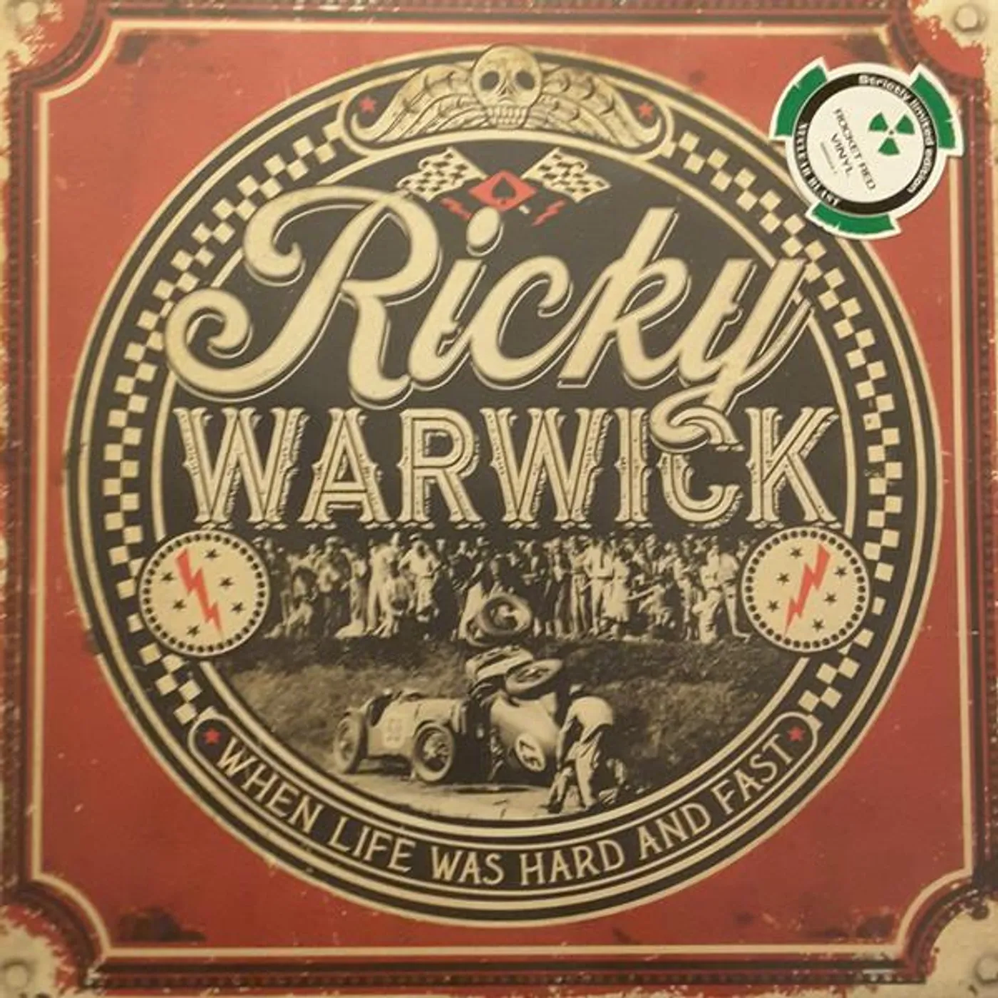 Ricky Warwick WHEN LIFE WAS HARD & FAST Vinyl Record