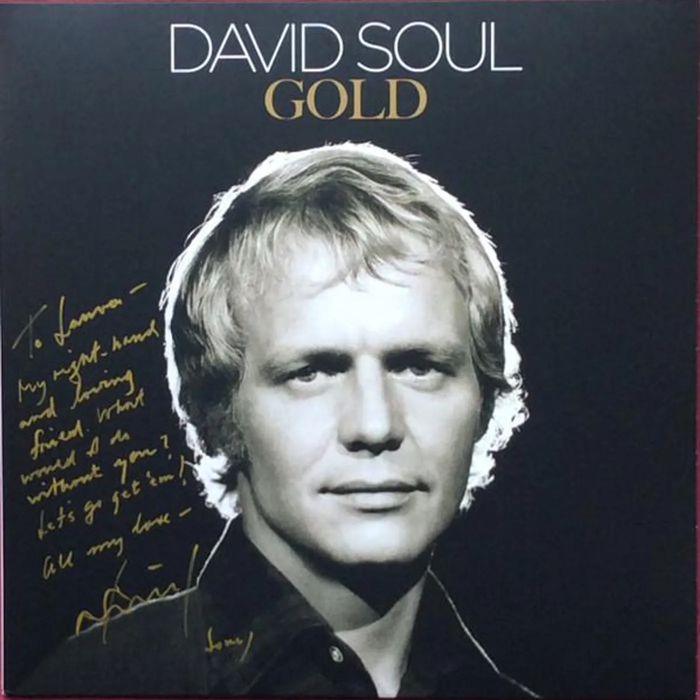 David Soul GOLD (HEAVYWEIGHT GOLD VINYL) Vinyl Record