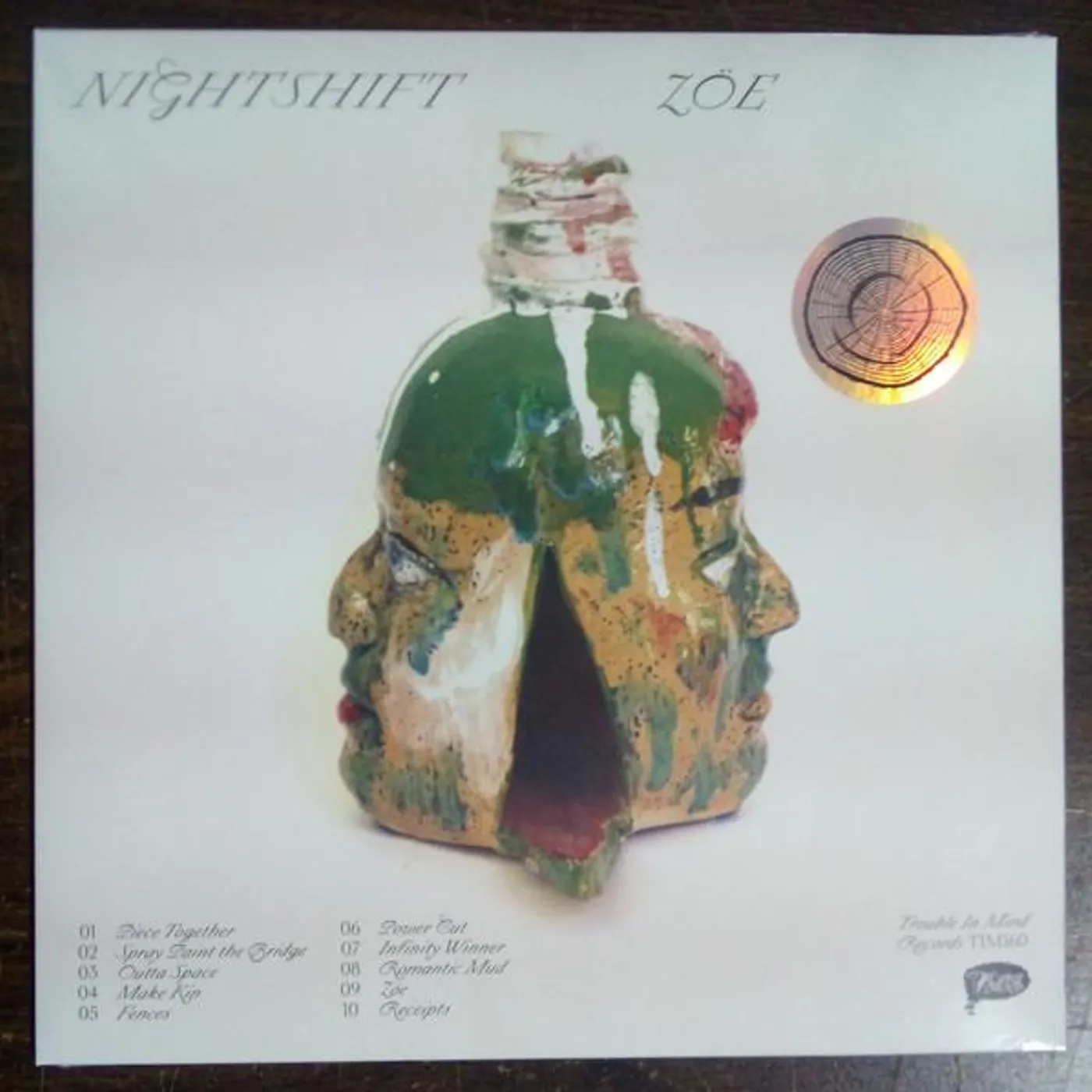 Nightshift ZOE (MOSS GREEN VINYL) (I) Vinyl Record