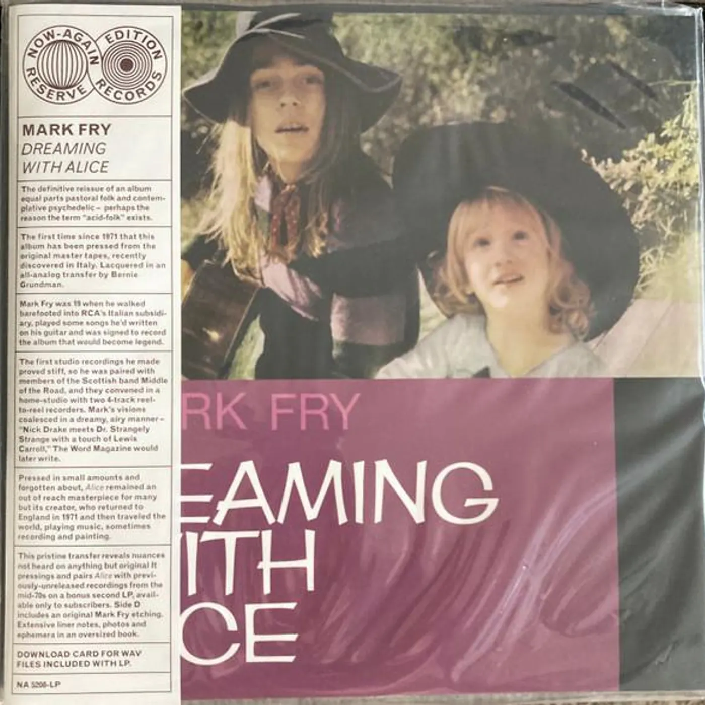 Mark Fry DREAMING WITH ALICE CD