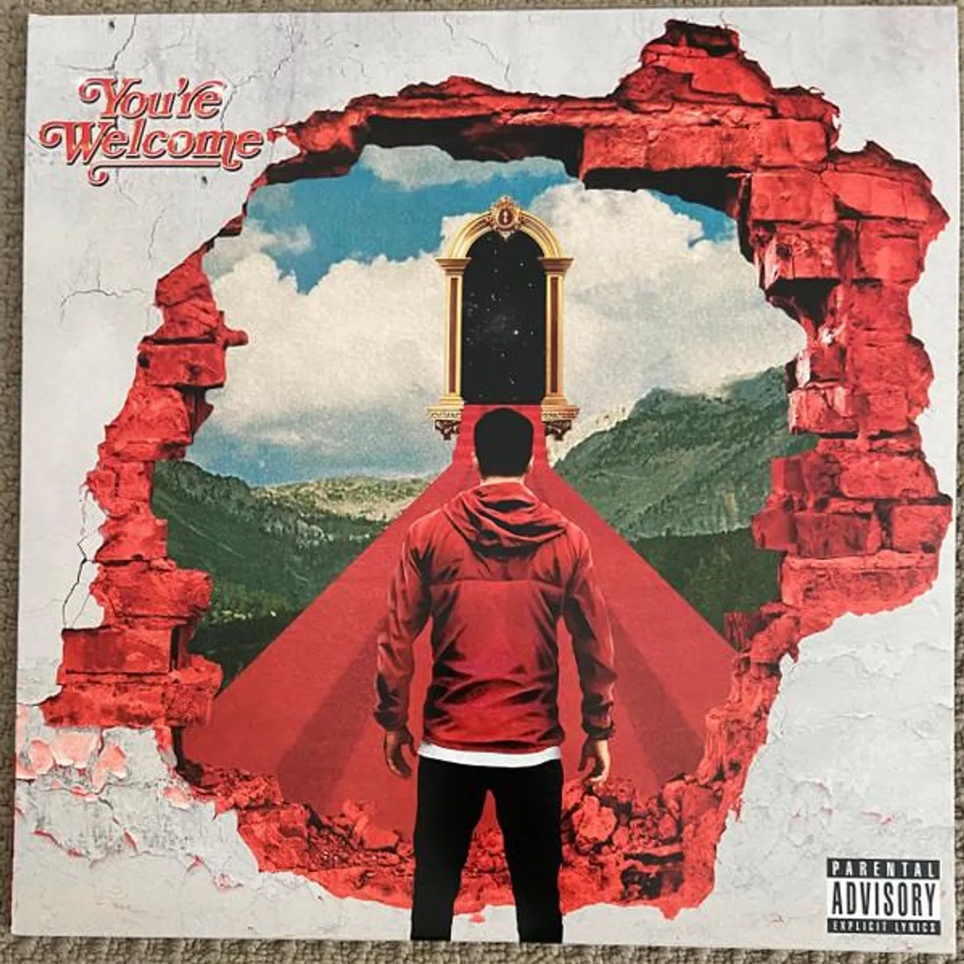 A Day To Remember YOU'RE WELCOME (APPLE RED VINYL) (I) Vinyl Record