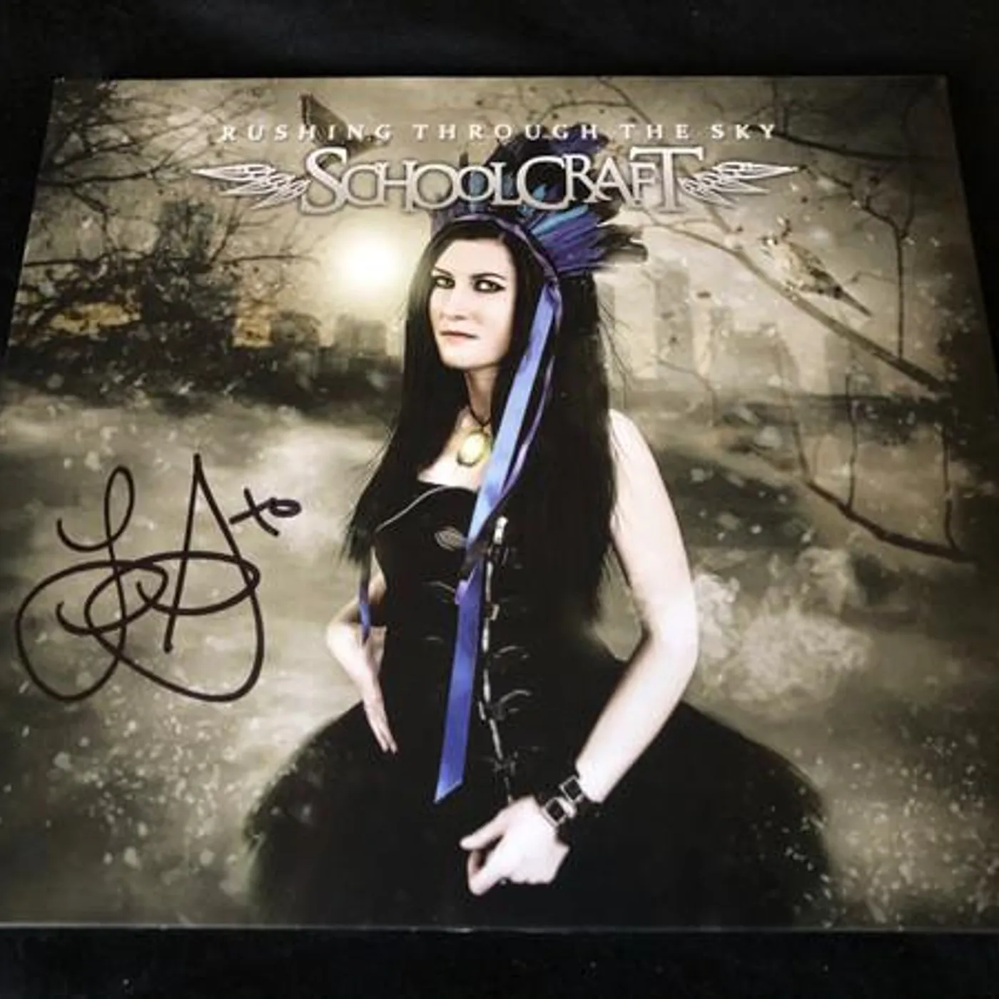 Lindsay Schoolcraft RUSHING THROUGH THE SKY CD