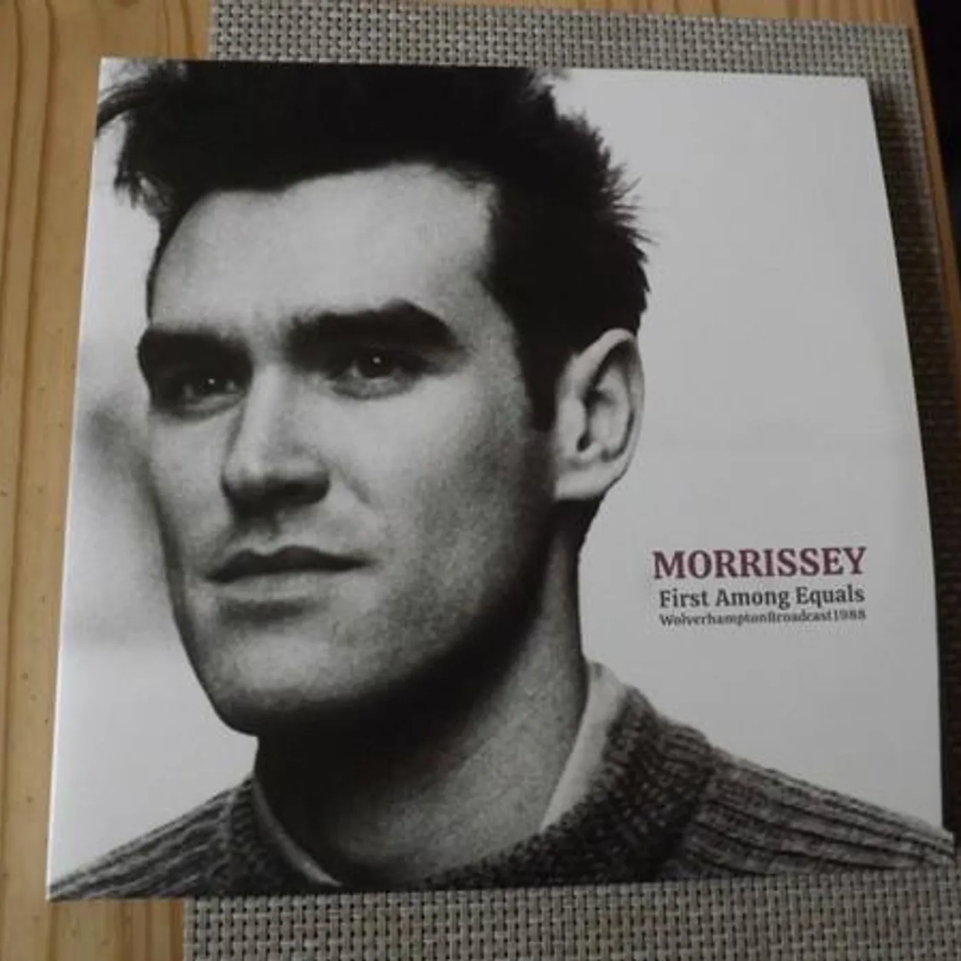 Morrissey FIRST AMONGST EQUALS (2LP) Vinyl Record