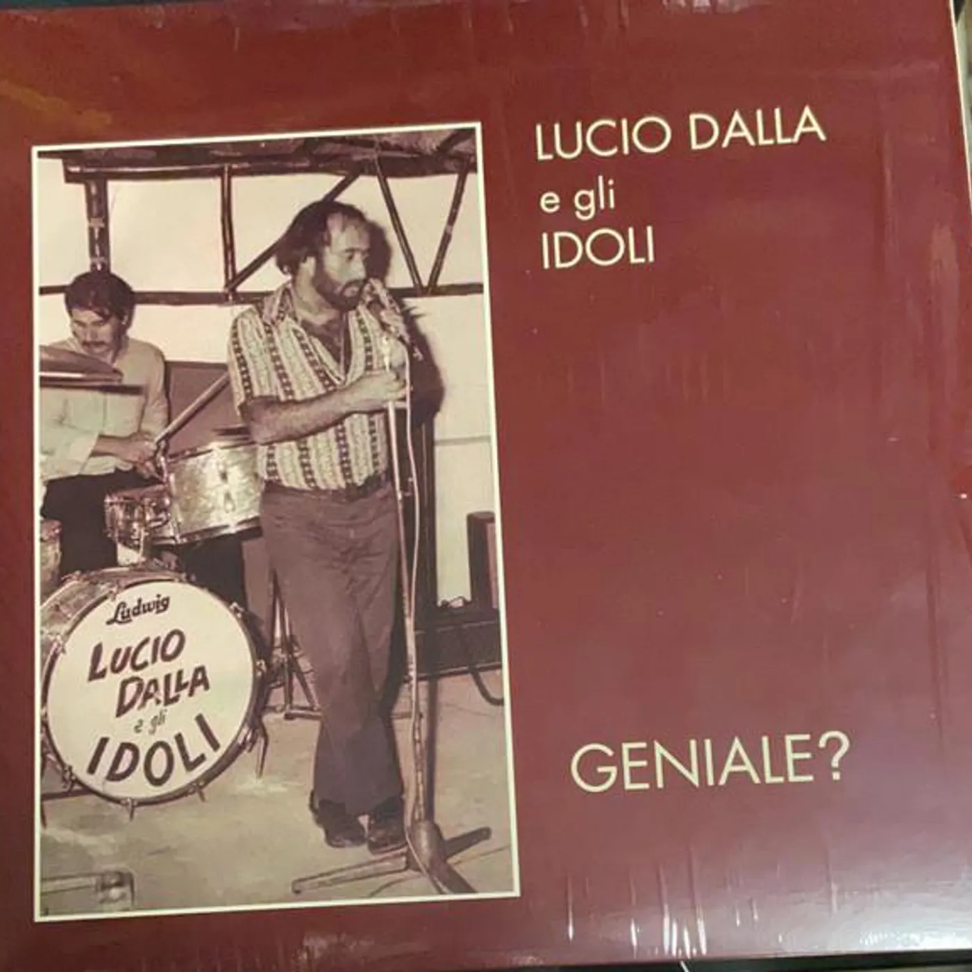 Lucio Dalla / Gli Idoli GENIALE Vinyl Record