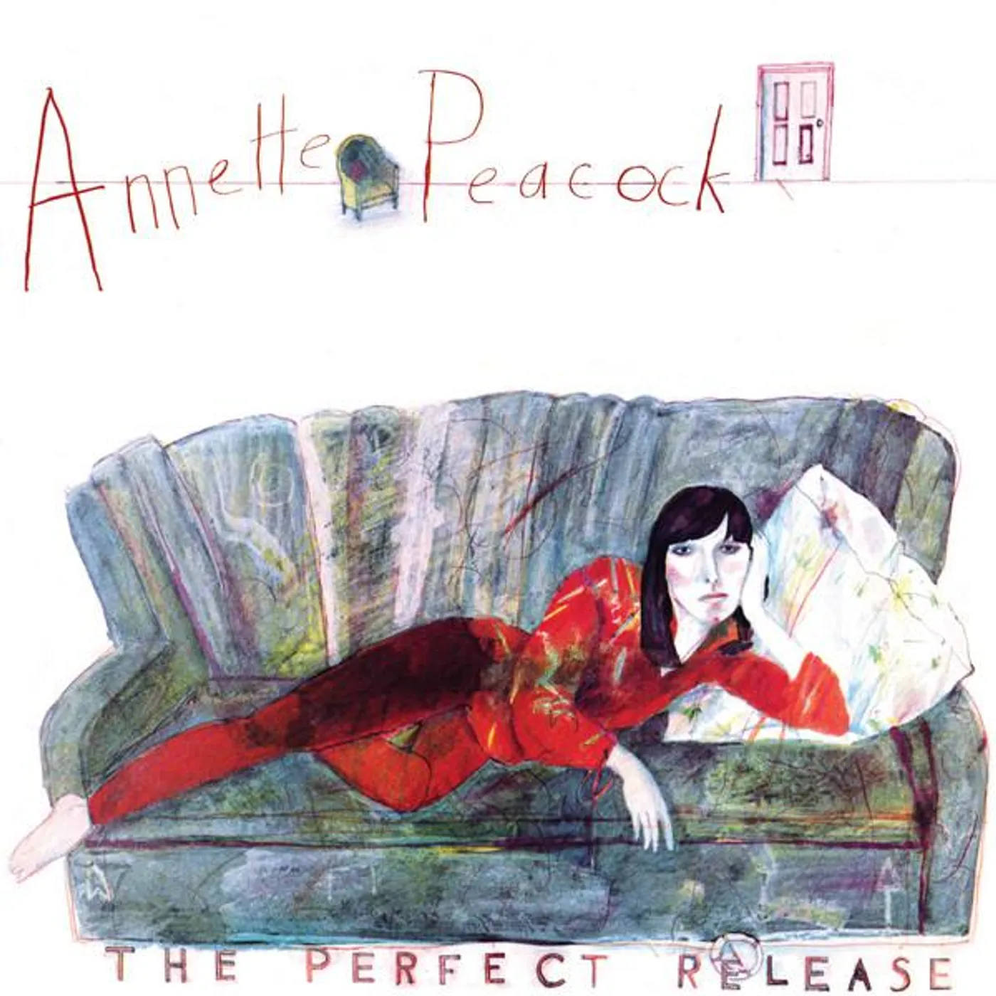 Annette Peacock THE PERFECT RELEASE (RED VINYL) Vinyl Record