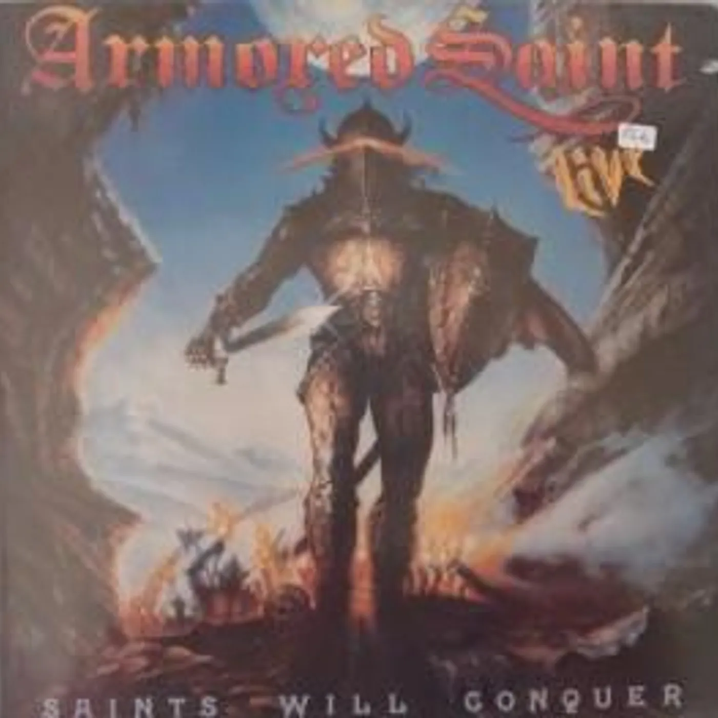 Armored Saint SAINTS WILL CONQUER (LIVE) Vinyl Record