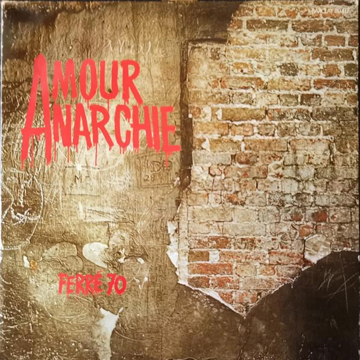 Léo Ferré AMOUR ANARCHIE VOL 1 Vinyl Record