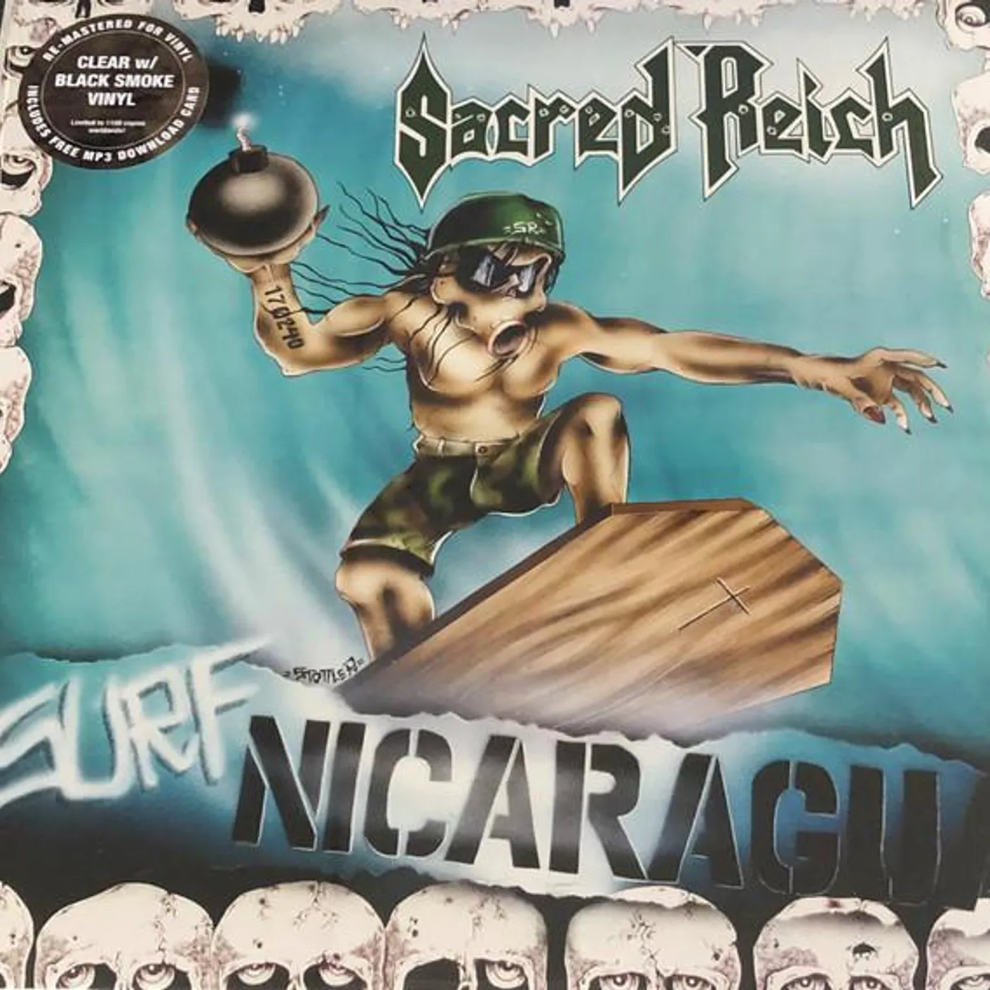 Sacred Reich Surf Nicaragua Vinyl Record