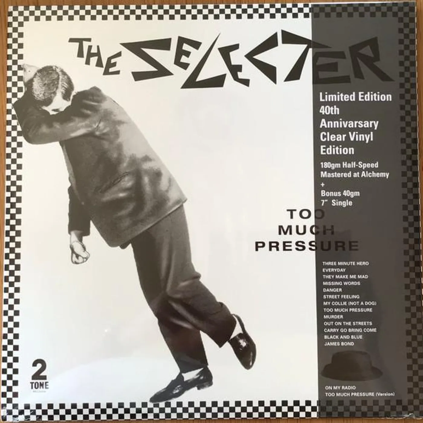 Selecter TOO MUCH PRESSURE (40TH ANNIVERSARY EDITION) (I) Vinyl Record