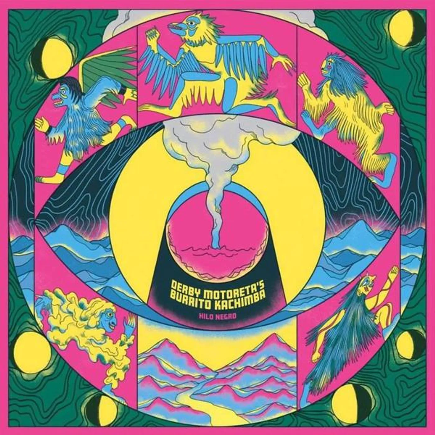 Derby Motoreta’s Burrito Kachimba HILO NEGRO Vinyl Record