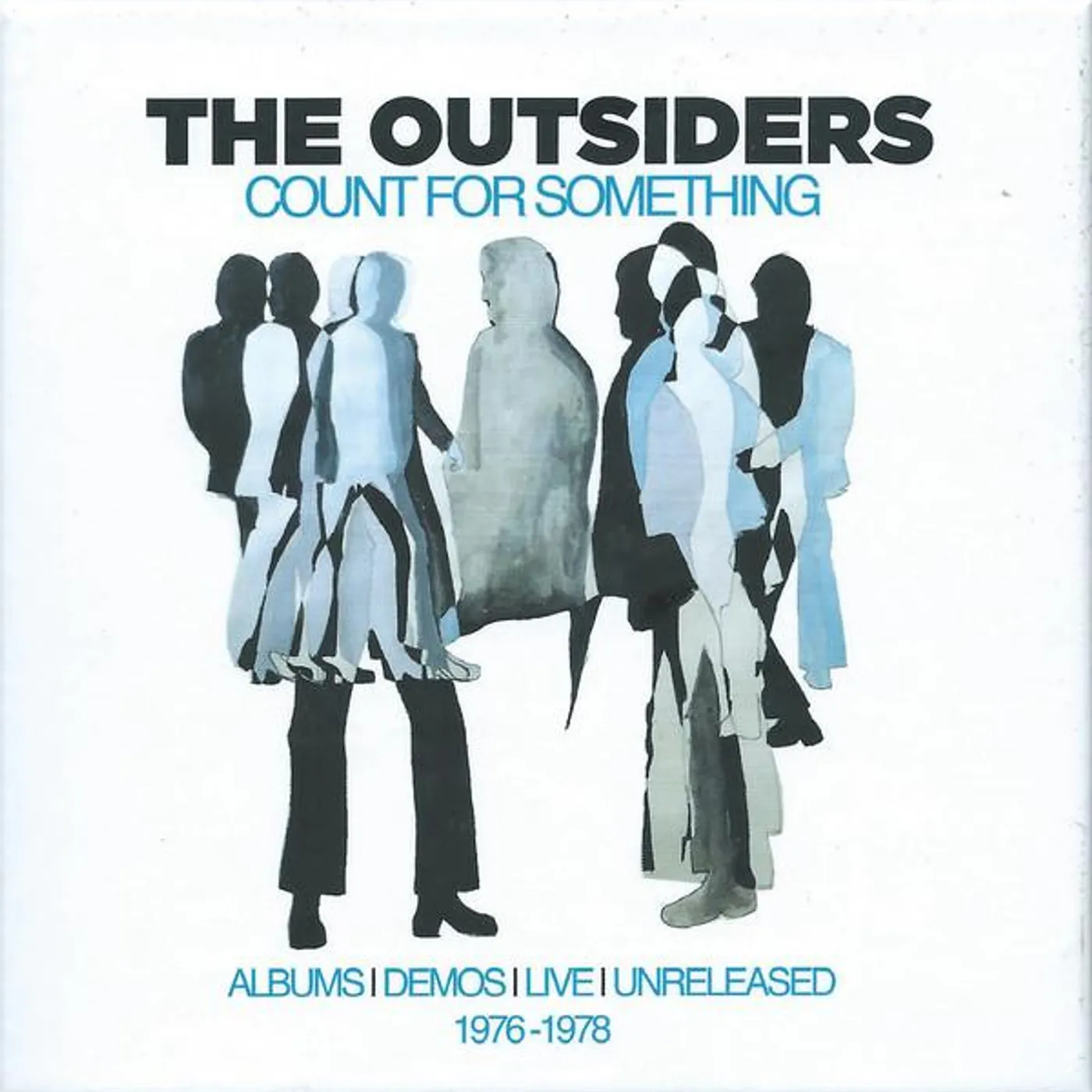 Outsiders COUNT FOR SOMETHING: ALBUMS, DEMOS, LIVE & UNRELEASED 1976-1978 (5CD CLAMSHELL BOX) CD